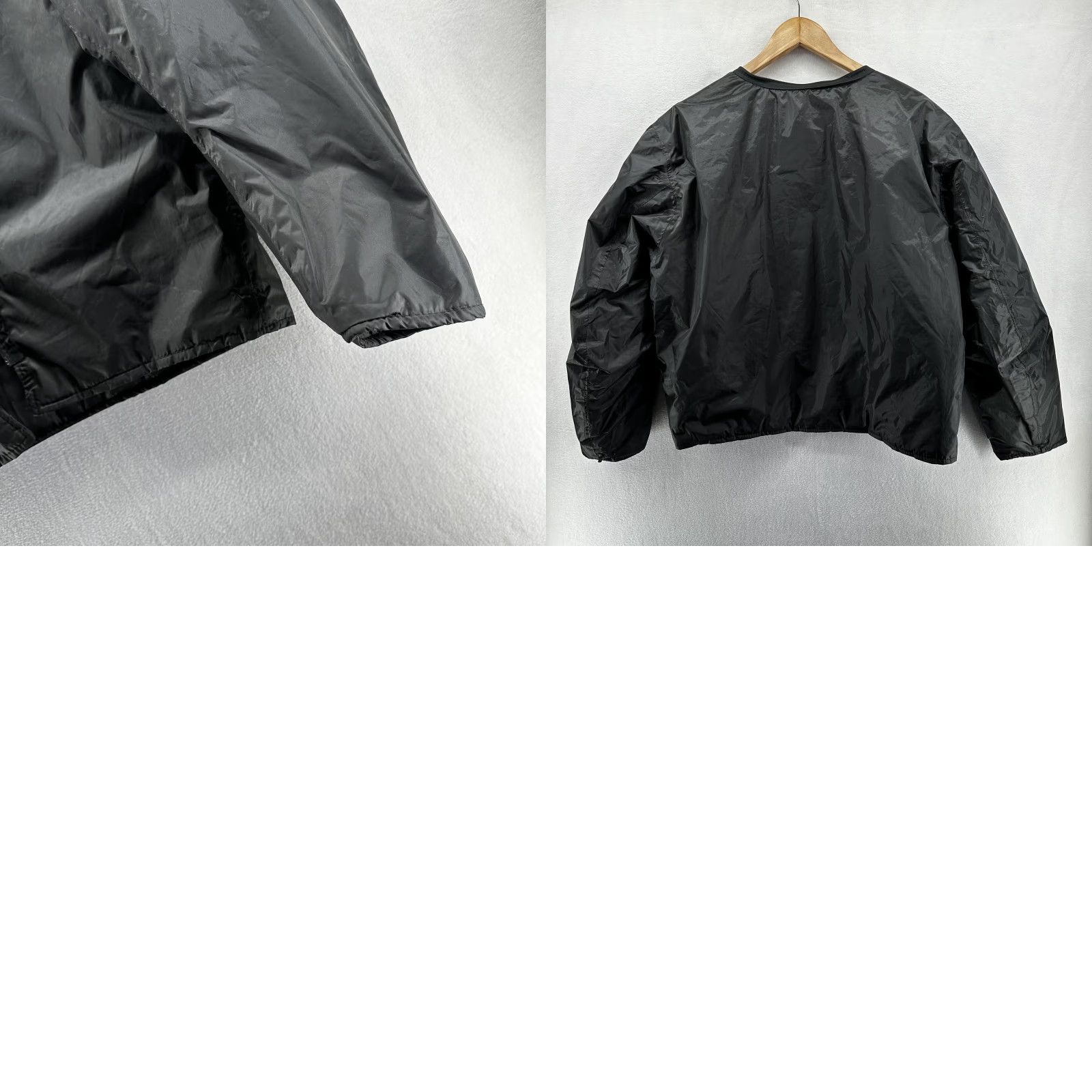 Vintage RoadDog Apparel Company Jacket Mens Large Black Quilted Liner Nylon Full Zip Pockets Riding Size US L / EU 52-54 / 3 - 8 Thumbnail