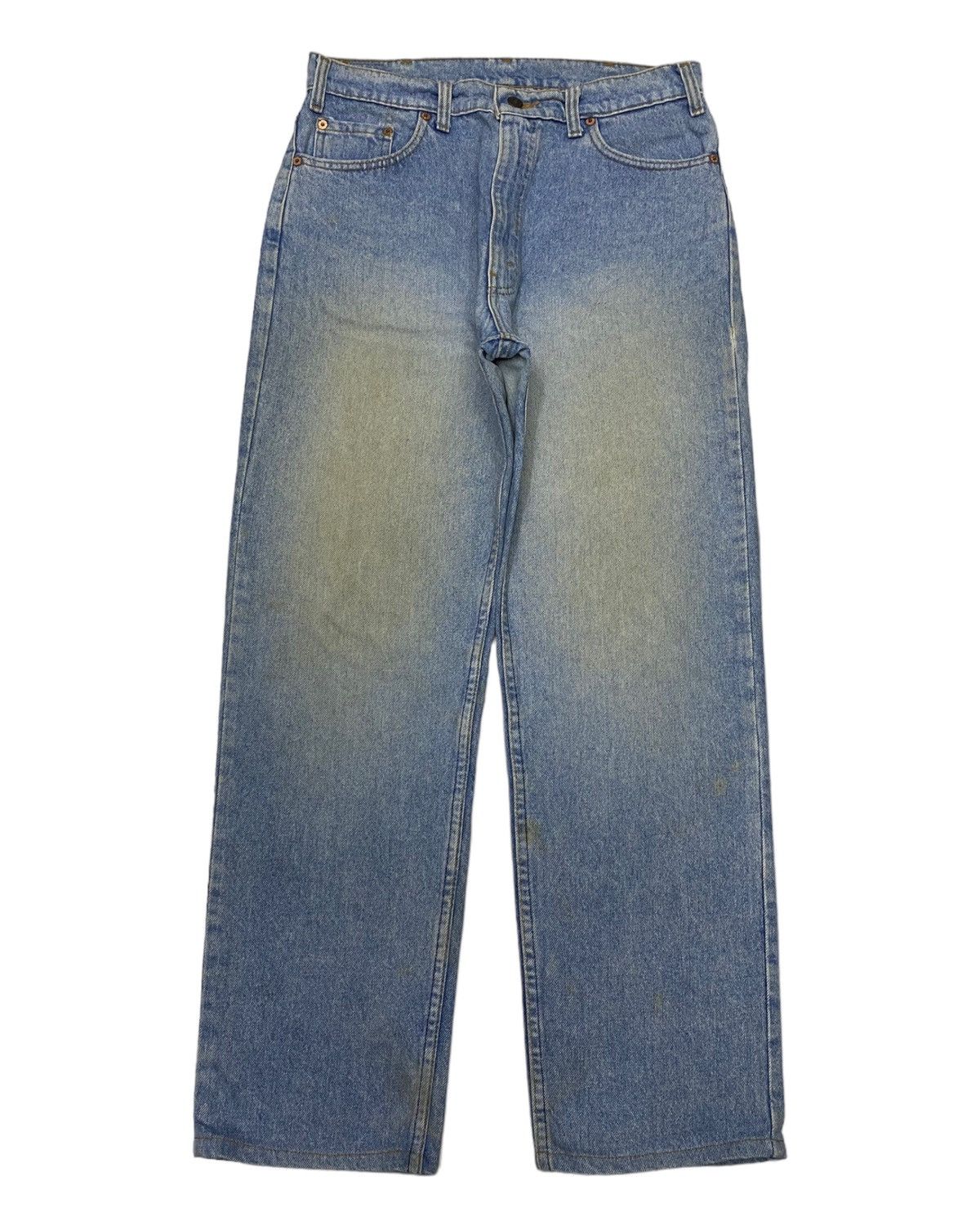 image of Vintage Levis 510 Baggy Distressed Denim Jeans in Blue, Men's (Size 32)
