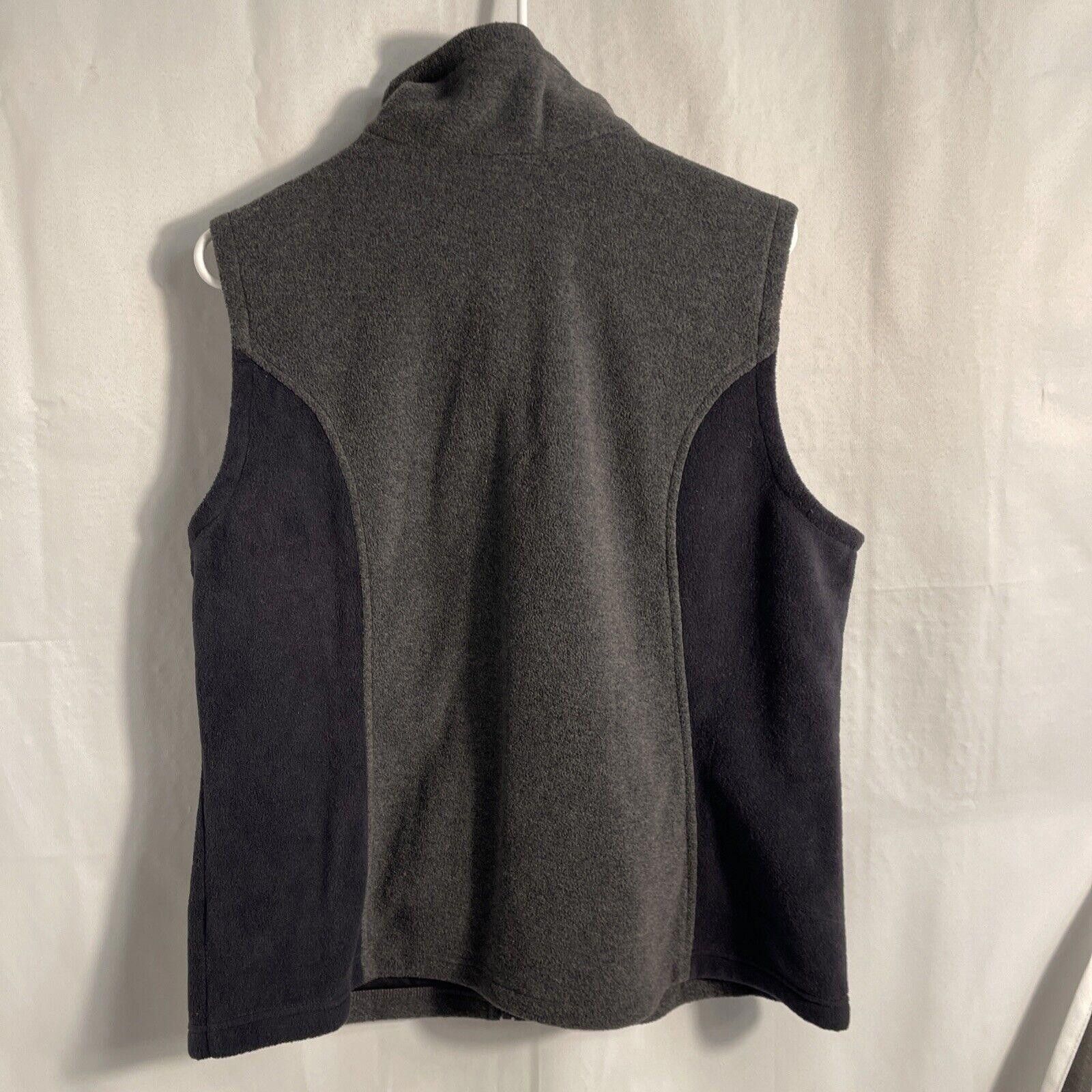 Columbia Columbia Fleece Vest XL Blue Black /grey Fullzip Color Block Size US XL / EU 56 / 4 - 2 Thumbnail