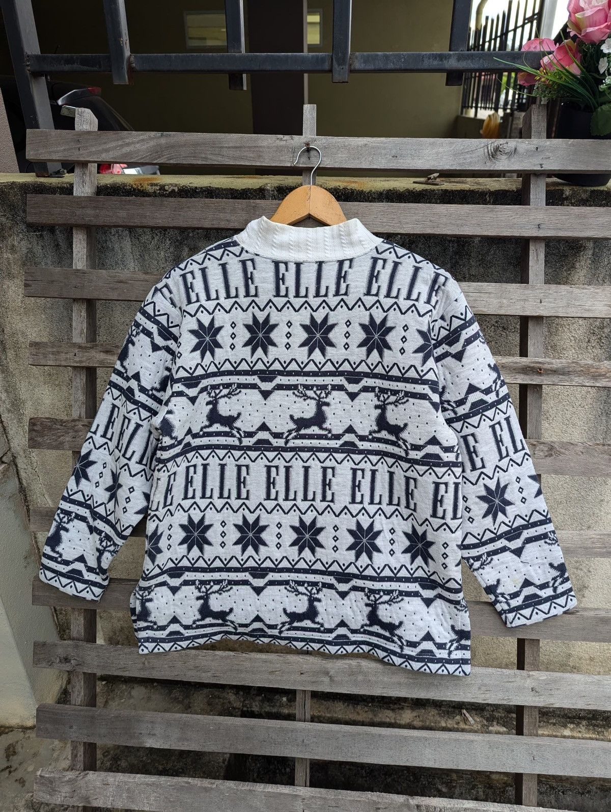 Ellesse Elle Full Print Sweatshirt Size M / US 6-8 / IT 42-44 - 2 Thumbnail