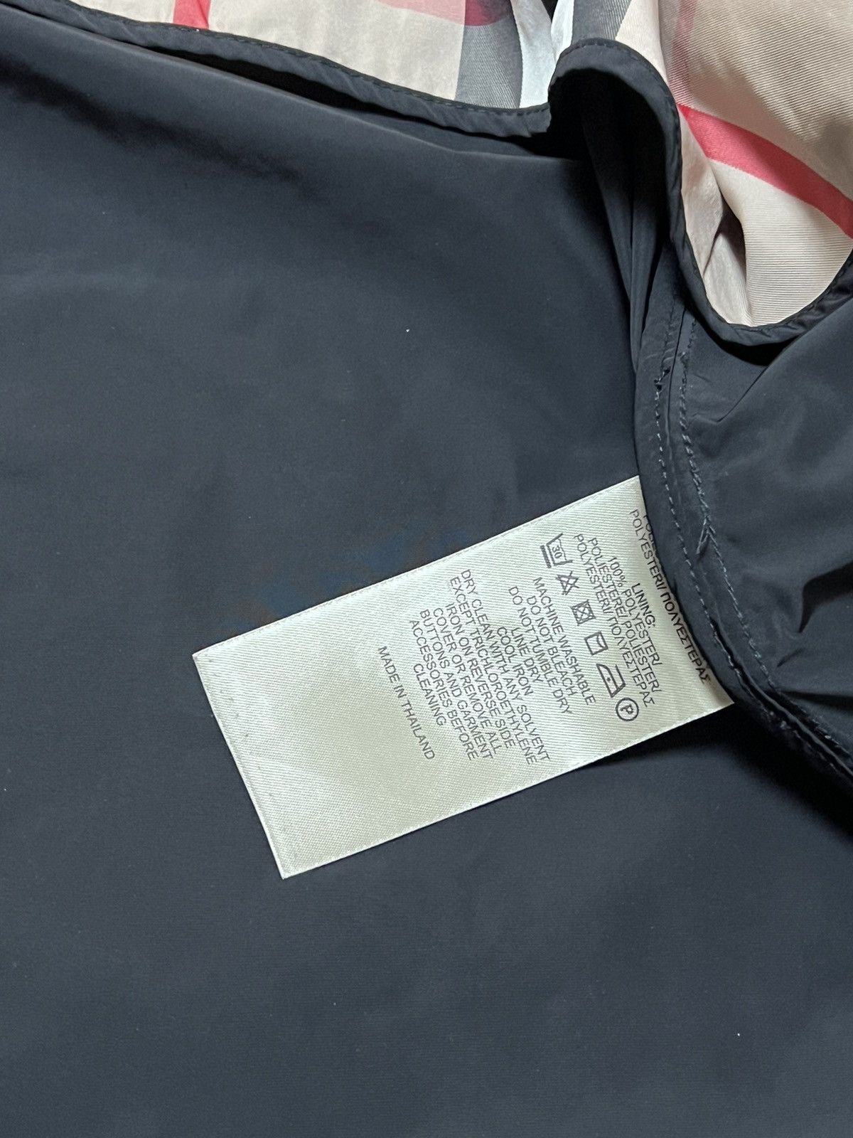Burberry Burberry Brit Nylon Coat Nova Check Size L Size US L / EU 52-54 / 3 - 13 Thumbnail