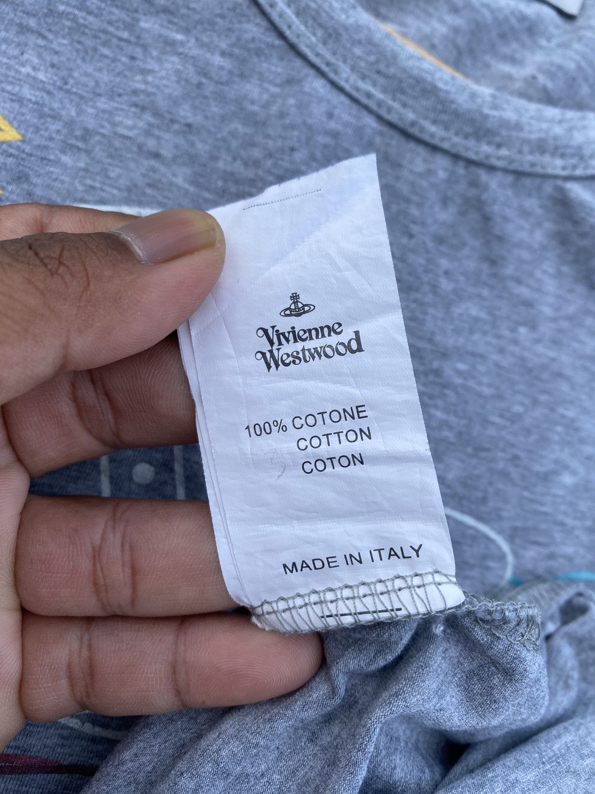 Vivienne Westwood Rare Vintage Vivienne Westwood Man Tshirt Size US S / EU 44-46 / 1 - 12 Thumbnail