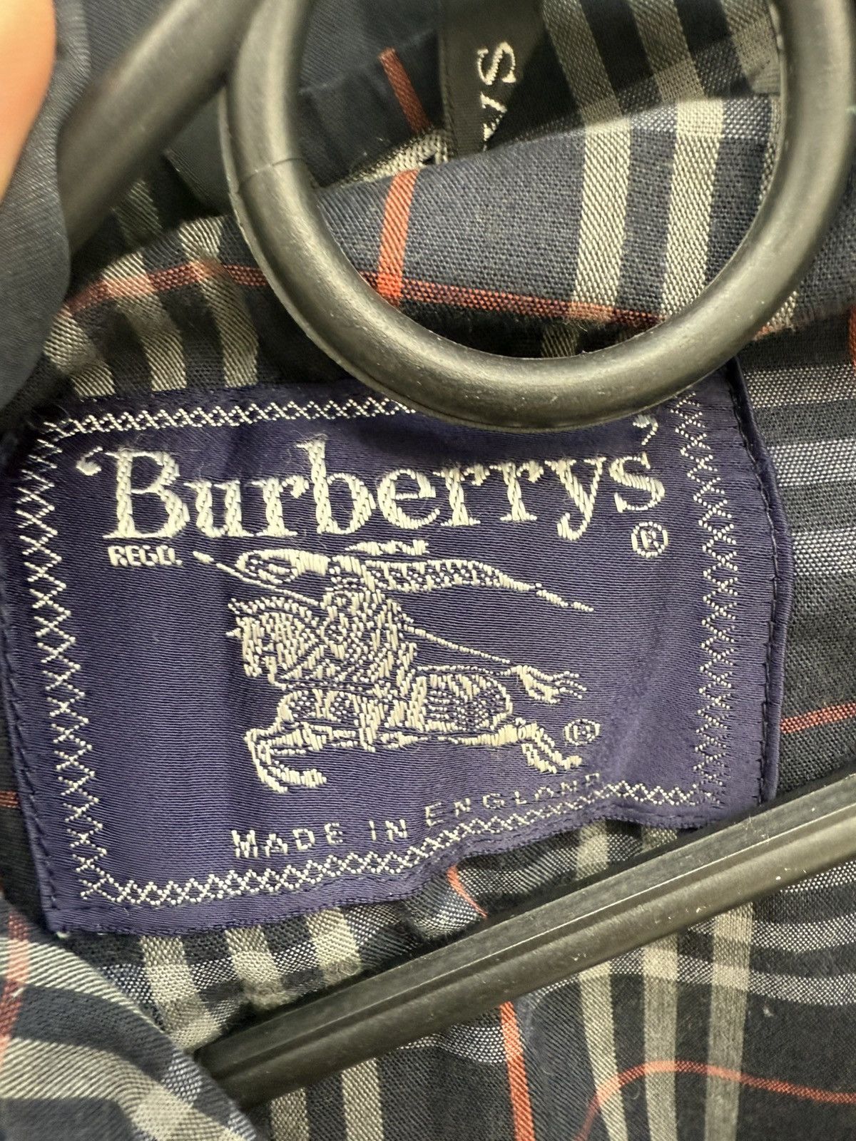 Burberry Vintage Burberrys Nova Check Lining Jacket Size US L / EU 52-54 / 3 - 4 Thumbnail
