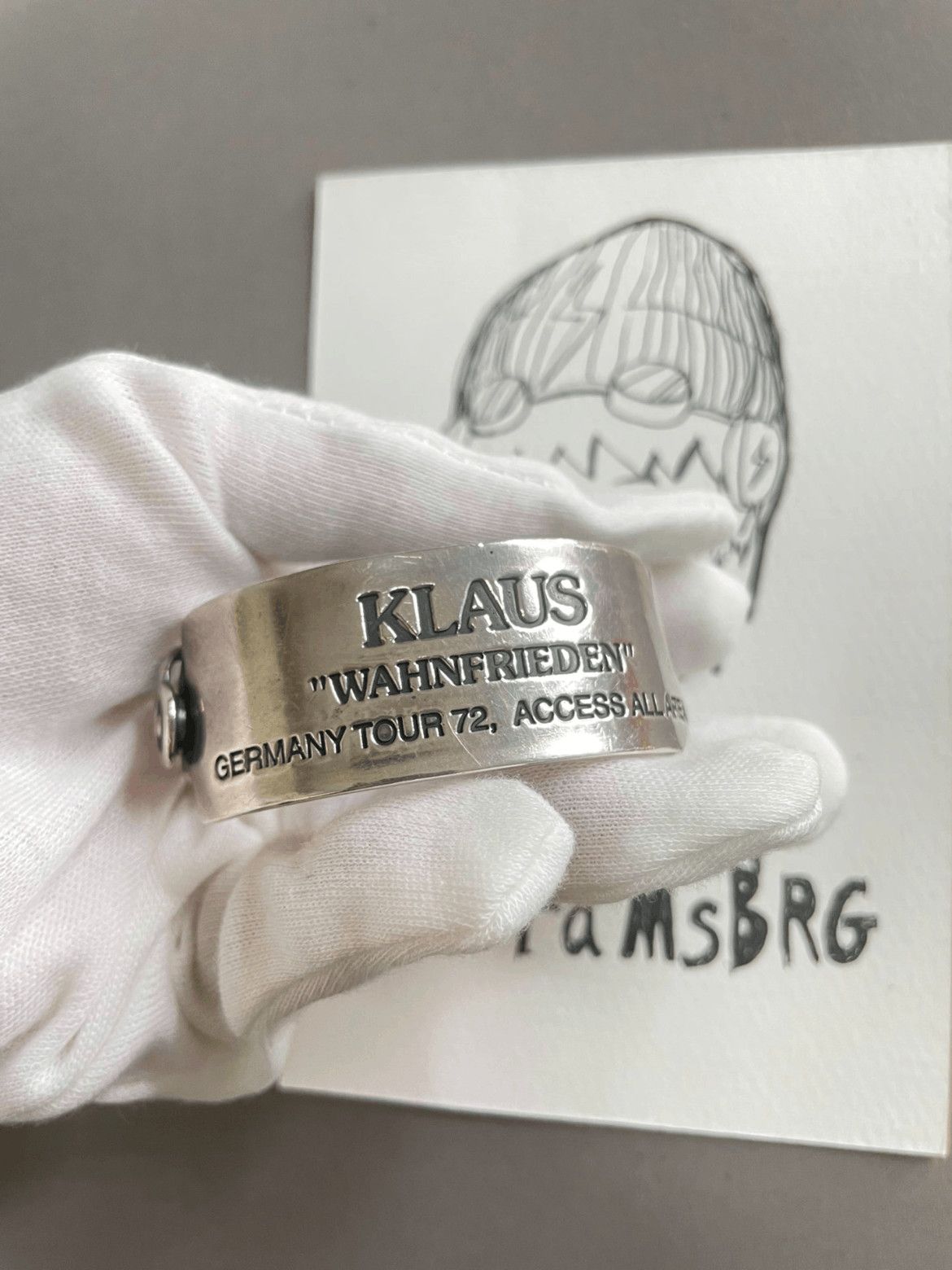 Undercover Undercover 06SS T-period KLAUS 925 Silver Bracelet Size ONE SIZE - 9 Thumbnail