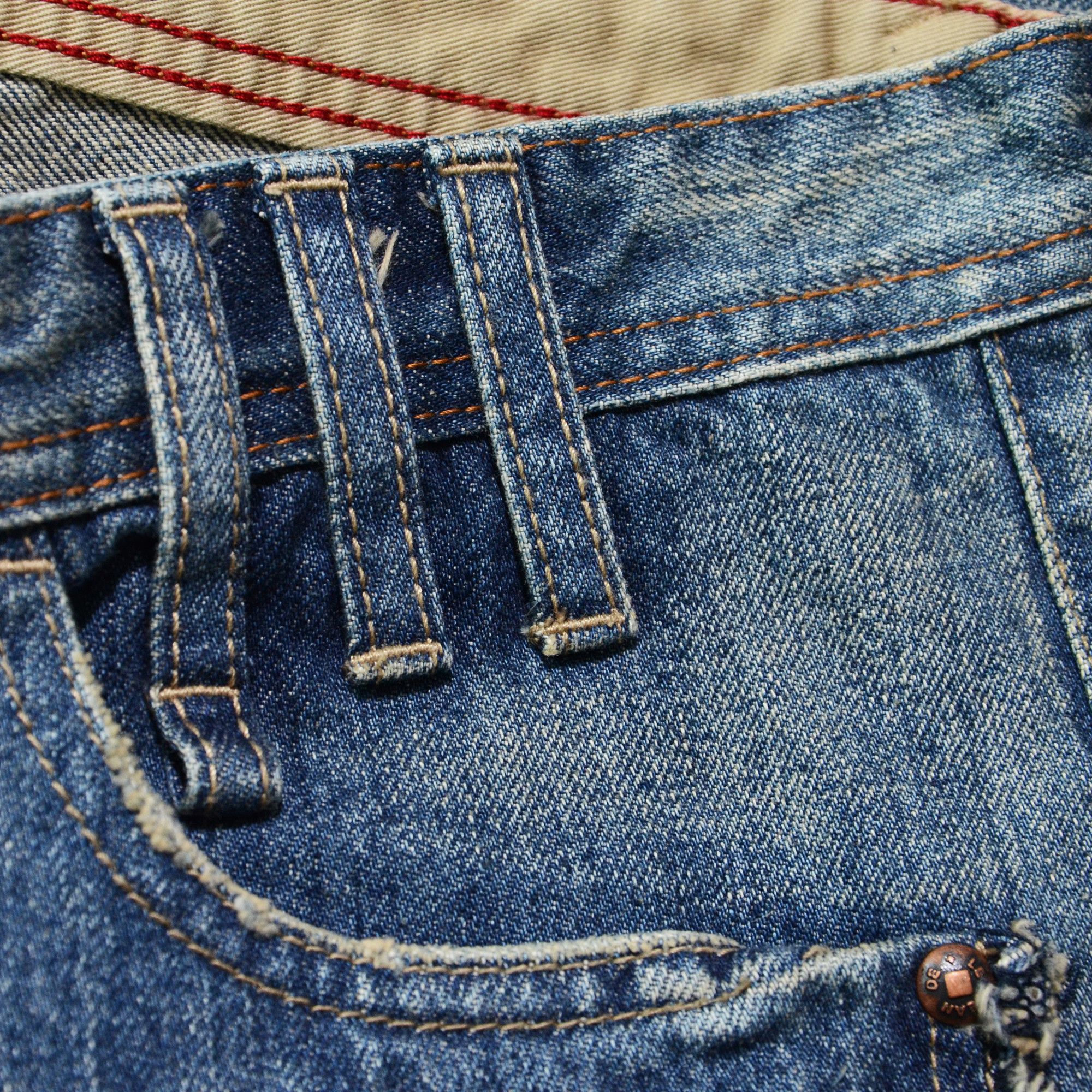 Marithe + Francois Girbaud M+FG Jorts W34 Sample item Rare Design 2006 Carft Size US 34 / EU 50 - 7 Thumbnail
