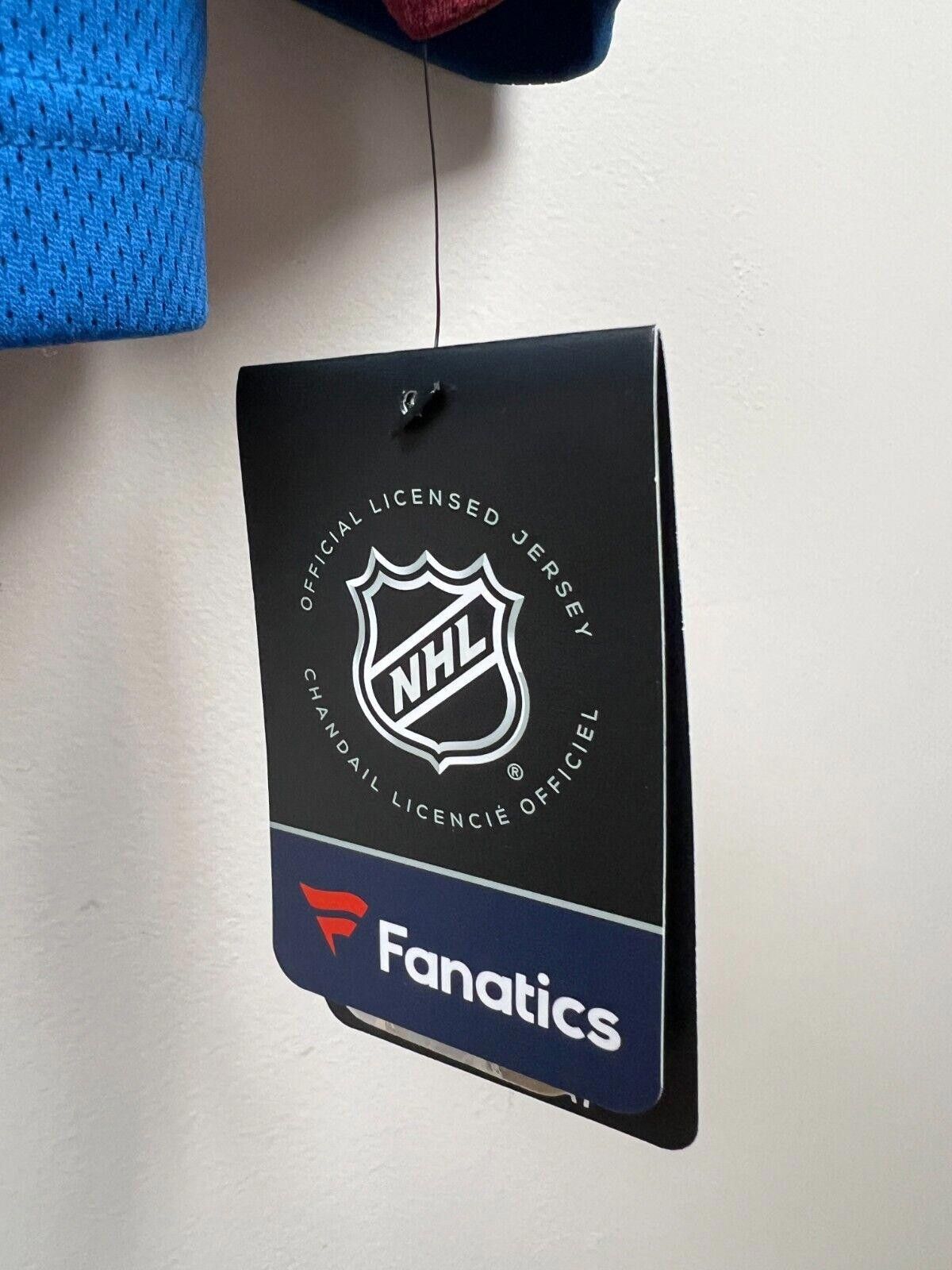 NHL NWT Fanatics Mittelstadt #37 Colorado Avalanche NHL Jersey Size US XL / EU 56 / 4 - 6 Thumbnail