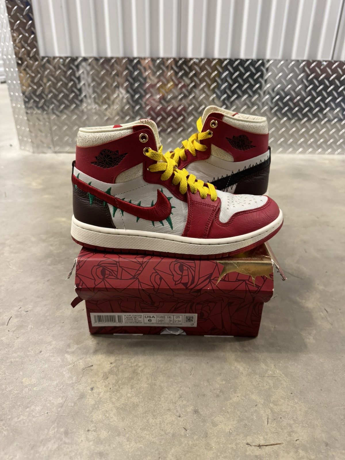 Jordan Brand Jordan 1 Zoom CMFT High 2 x Teyana Taylor Size 6W Size US 6 / IT 36 - 1 Thumbnail