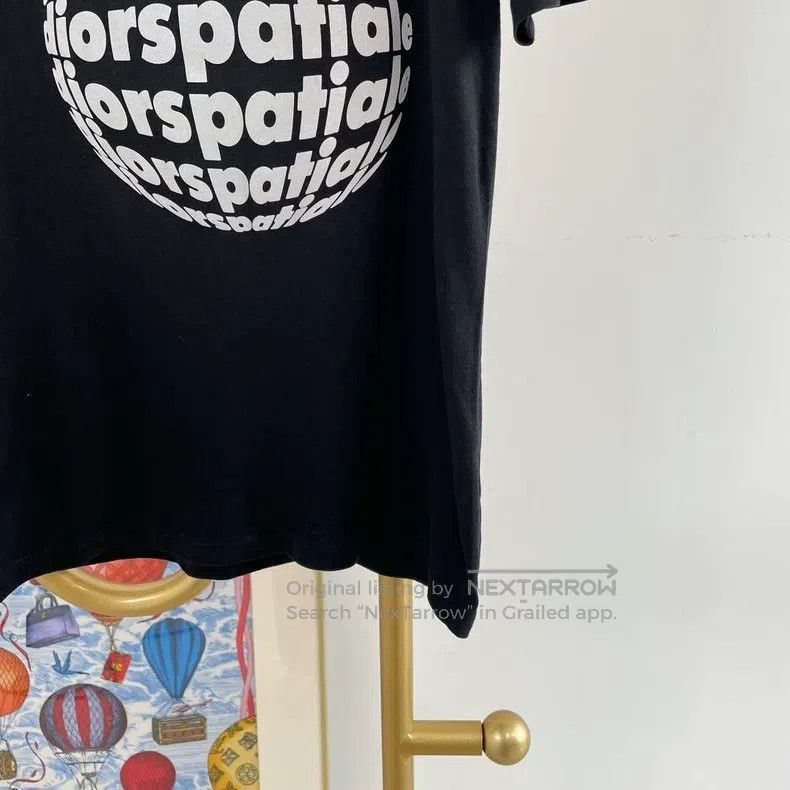 Dior Dior Black letter print T-shirt Size XS / US 0-2 / IT 36-38 - 4 Thumbnail