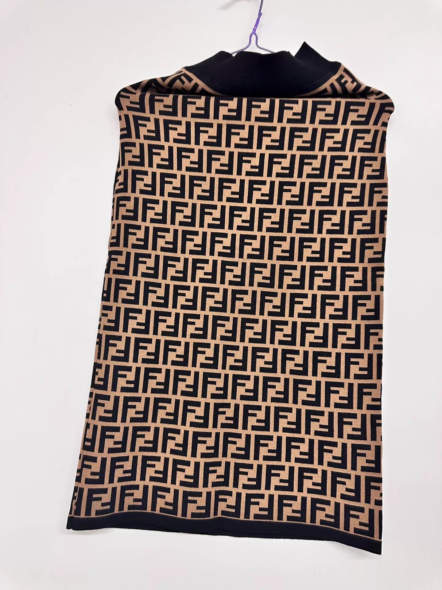 Fendi Fendi All Over Print Skirt 36 Size 25" / US 0 / IT 36 - 4 Thumbnail