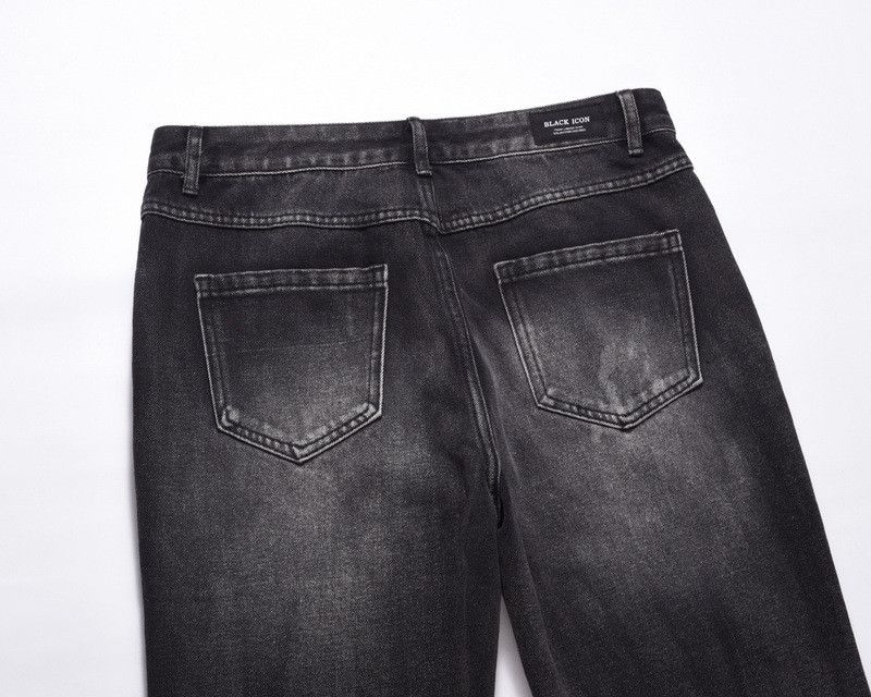 Japanese Brand × Jean High street retro washed distressed whisker straight jeans Size US 32 / EU 48 - 4 Thumbnail