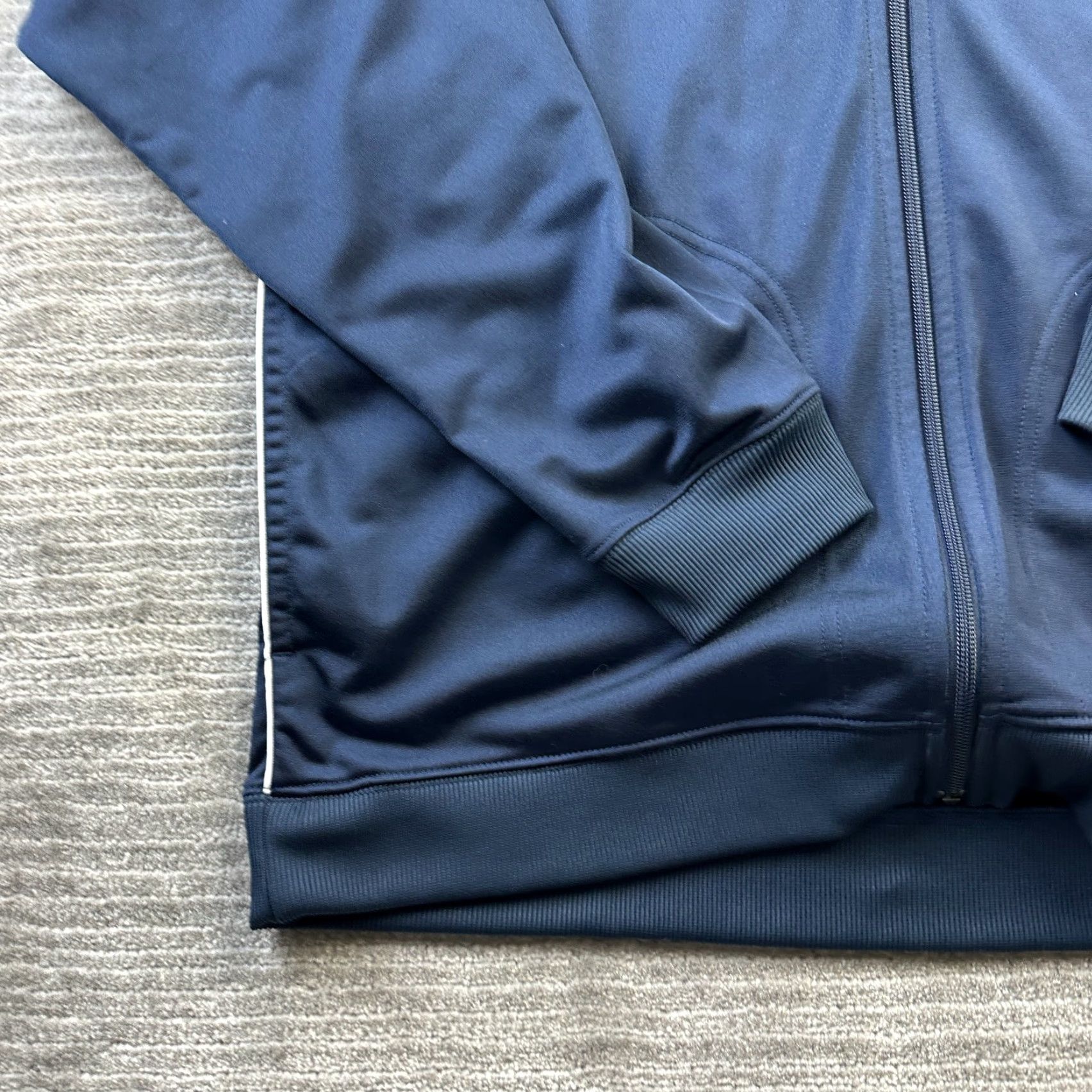 Nike VINTAGE Nike Jacket Mens Large Blue Full Zip Track Size US L / EU 52-54 / 3 - 4 Thumbnail