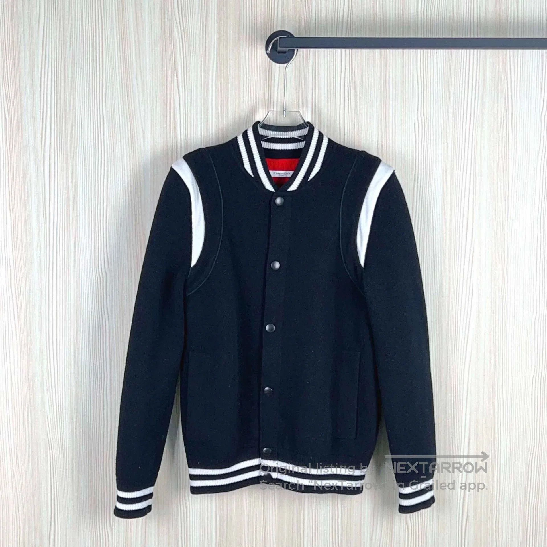 Givenchy givenchy varsity jacket in navy blue. Size US L / EU 52-54 / 3 - 1 Thumbnail