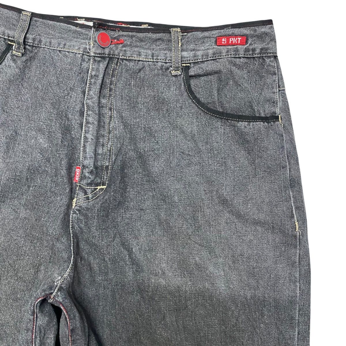 Ecko Unltd. Vintage Ecko Complex Black Baggy Jeans Anti Fray System Size US 36 / EU 52 - 5 Thumbnail