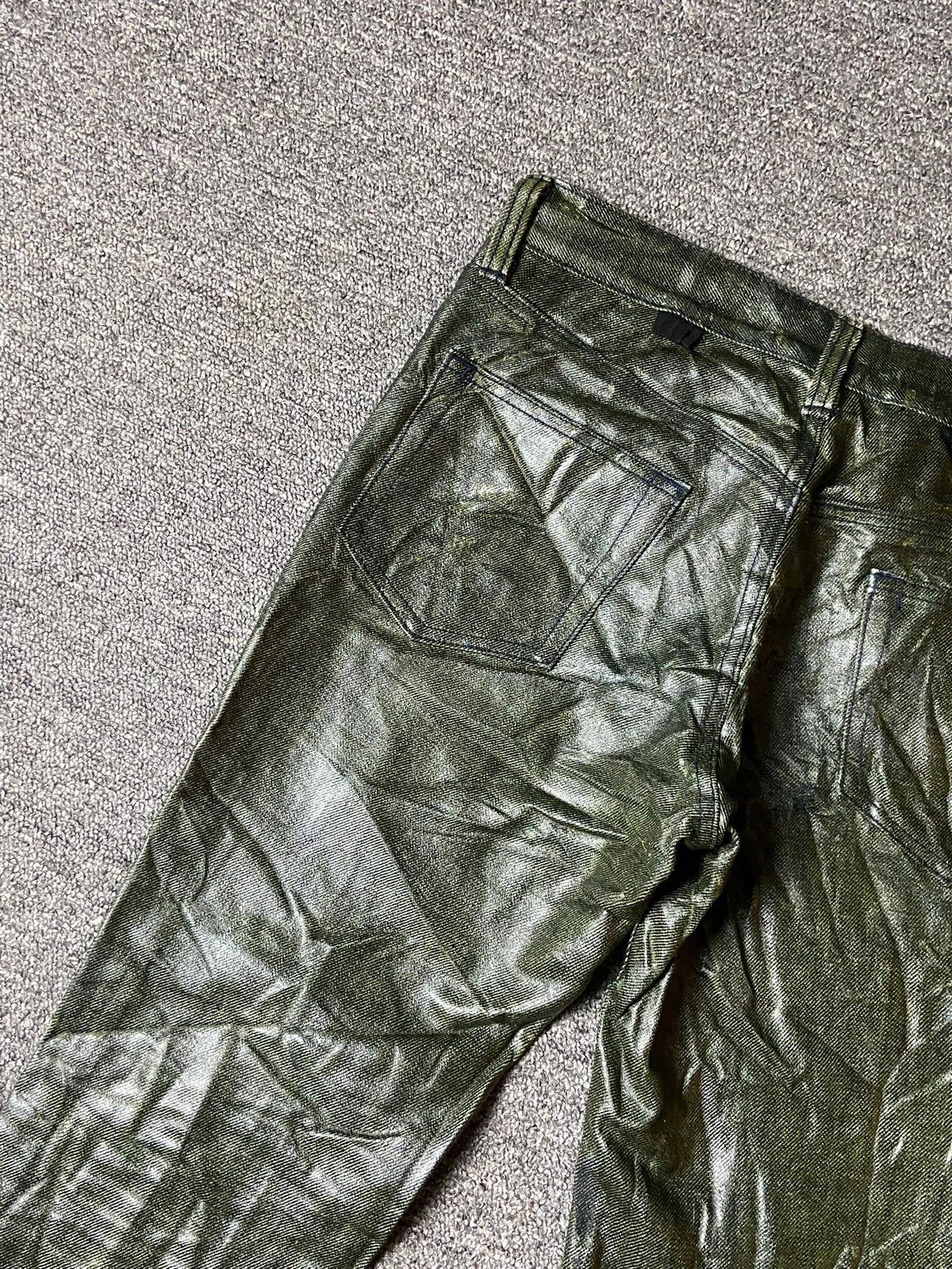 JOHN LAWRENCE SULLIVAN × Leather × Vintage John Lawrence Sullivan Cotton Leather Pants (121) Size US 30 / EU 46 - 2 Thumbnail
