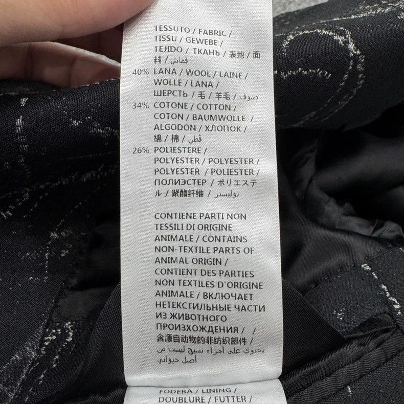 Alexander McQueen Alexander Mcqueen Graffiti suit Size 50R - 4 Thumbnail