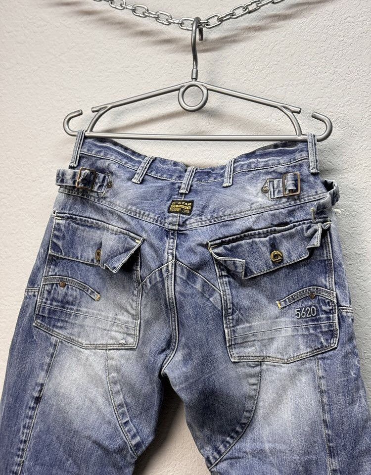 If Six Was Nine × Japanese Brand × Yohji Yamamoto Yohji Yamamoto Junya Watanabe Style Bondage Cargo Pants VTG Size US 30 / EU 46 - 9 Thumbnail