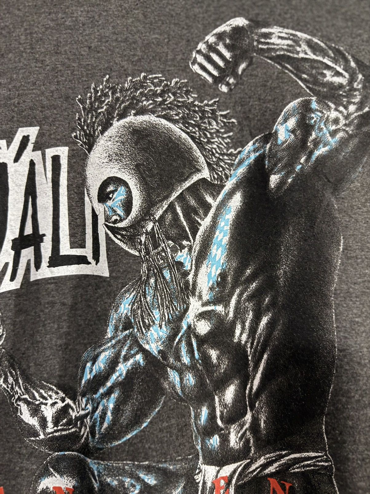 Other Vintage 90s Hawaiian Strength Ancient Warrior Oversize Tee Size US XXL / EU 58 / 5 - 4 Thumbnail