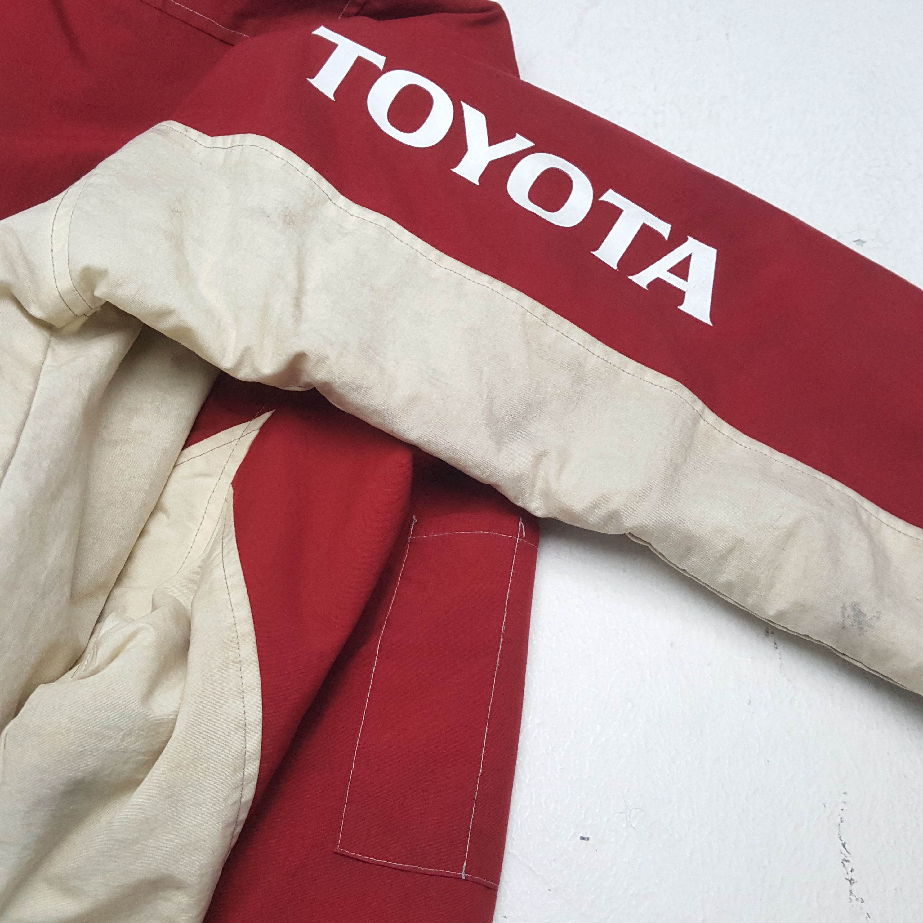 Japanese Brand × Vintage Vintage TOYOTA TECNO Japanese Racing Team Jacket Size US XL / EU 56 / 4 - 7 Thumbnail