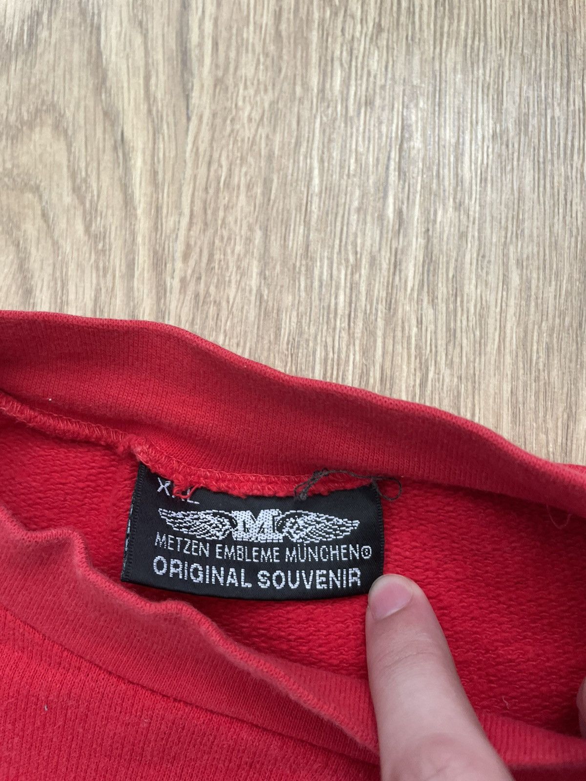 Rare 90s Opel FC Bayern Munchen sweatshirt, blockcore