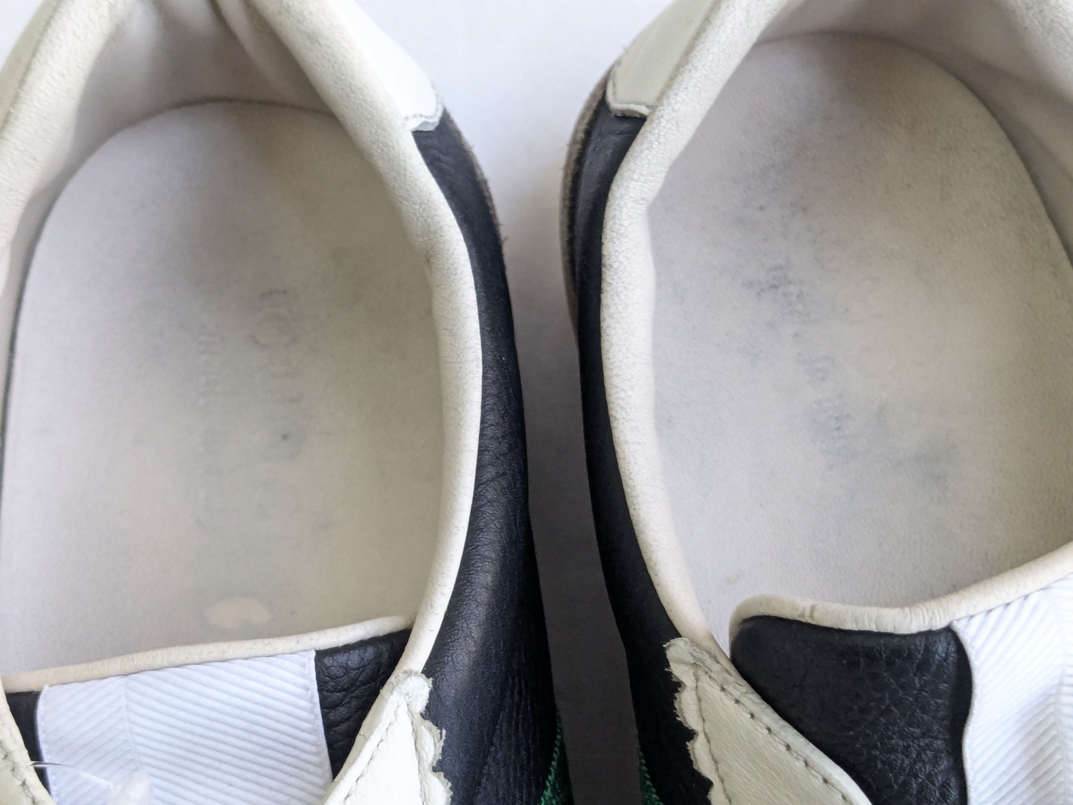 Gucci Gucci G74 Sneakers Black Leather 9 Web Gum Size US 9 / EU 42 - 3 Thumbnail