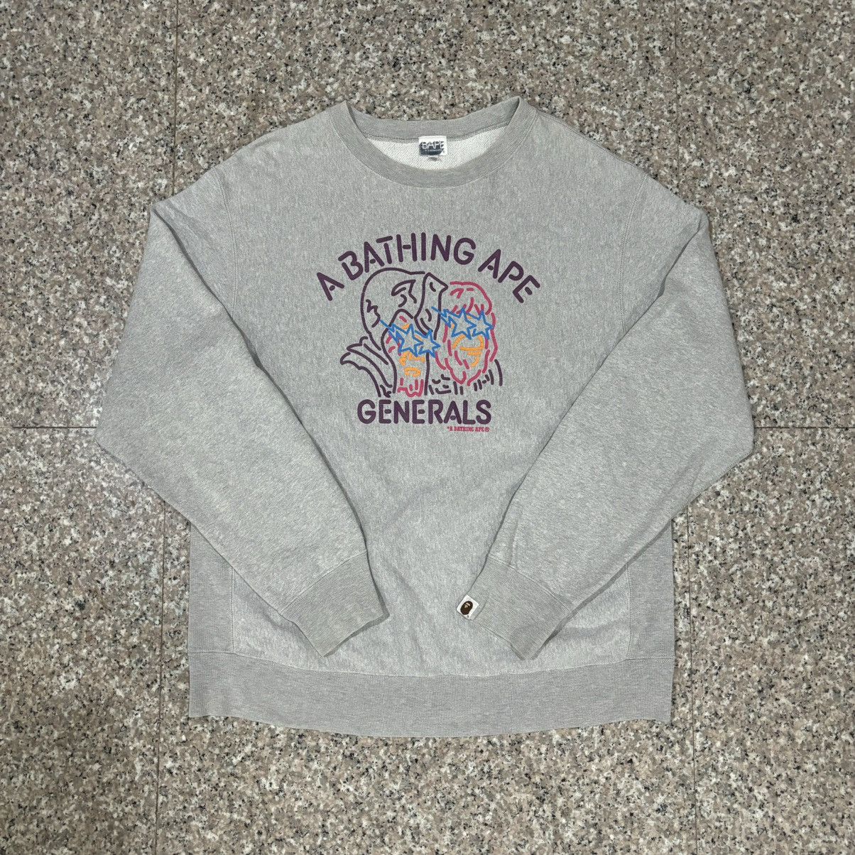 Bape × Nigo Bape Generals sweater(OG made Nigo) Size US M / EU 48-50 / 2 - 1 Thumbnail