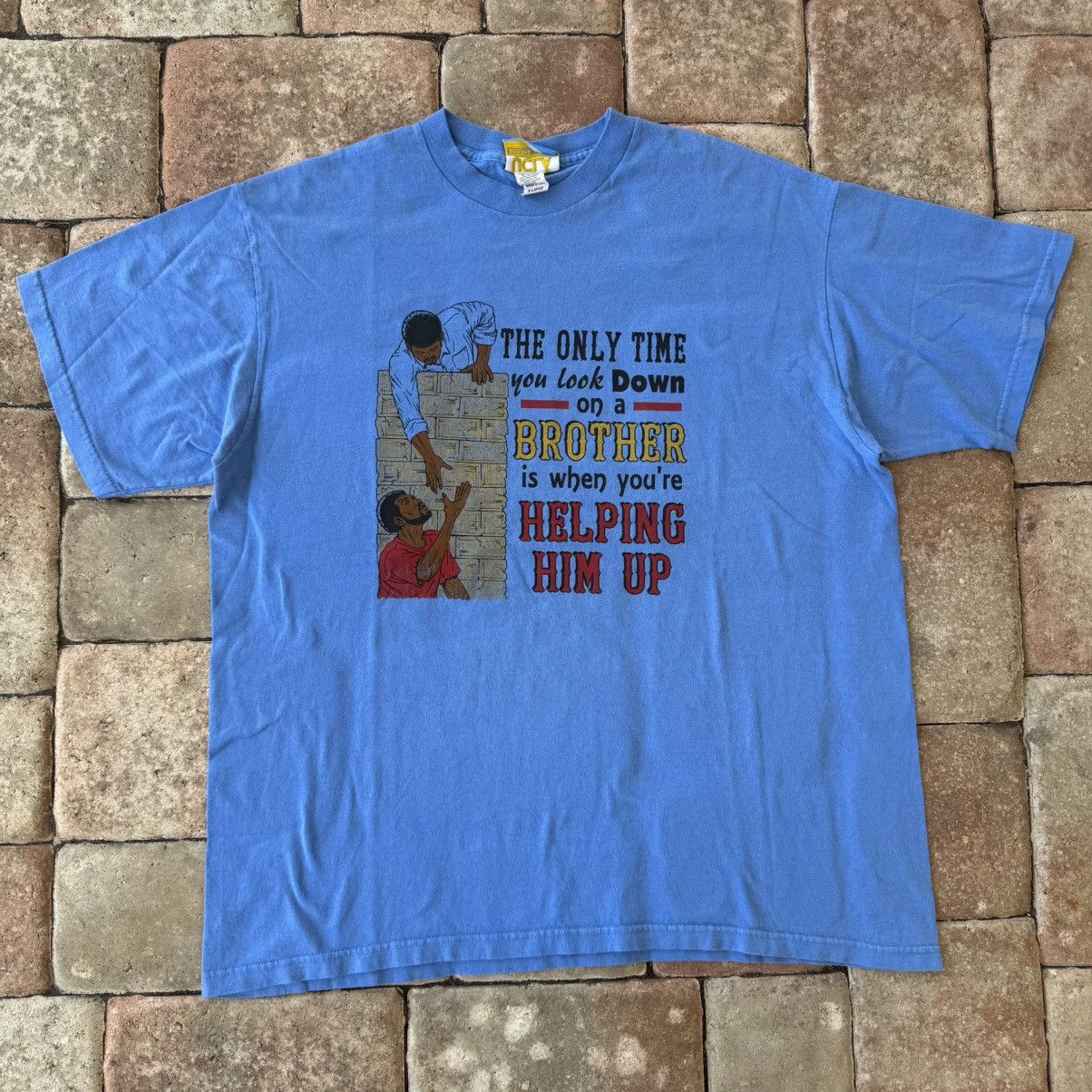 Vintage Vintage x Help Your Brother Up Size US XL / EU 56 / 4 - 1 Thumbnail
