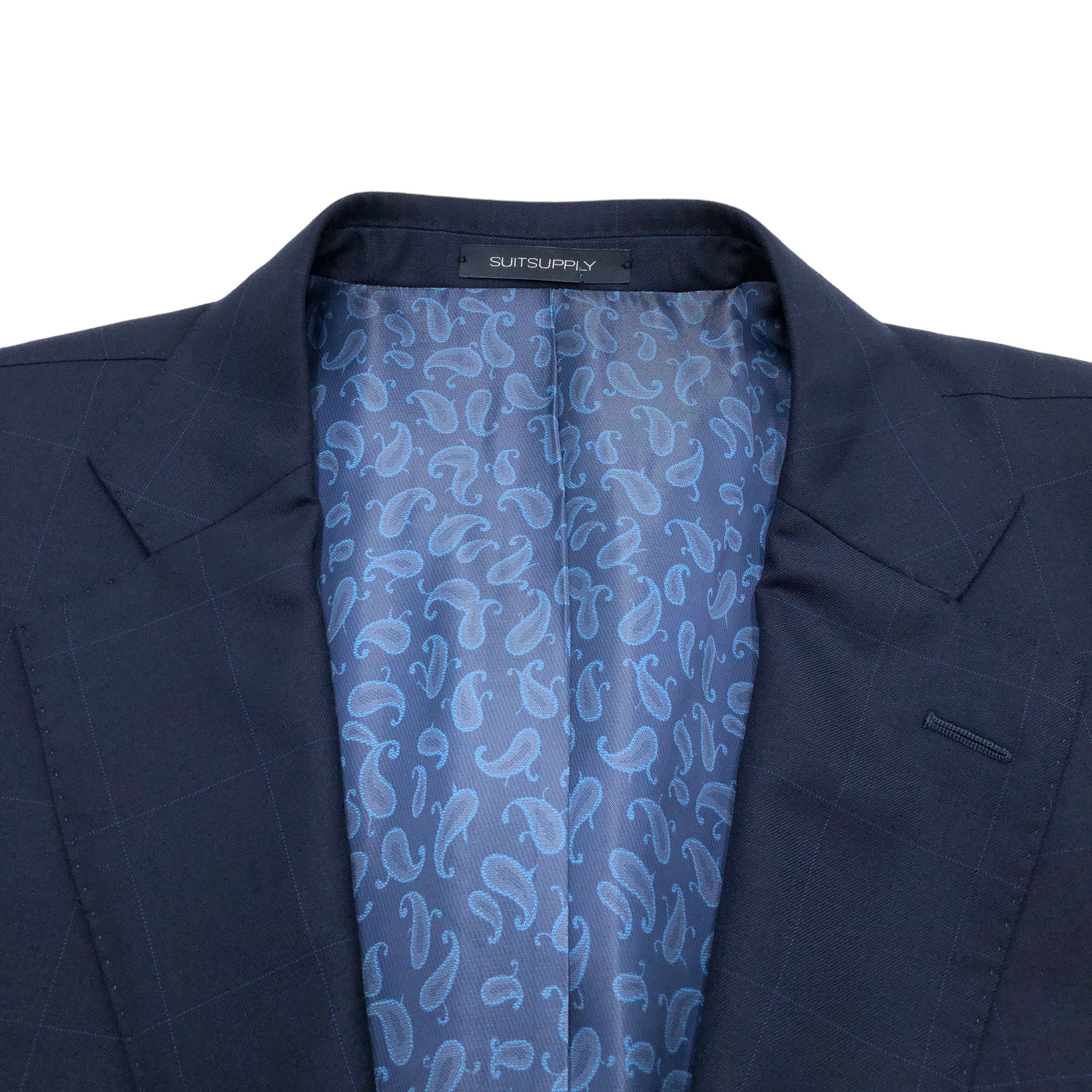 Suitsupply La Spalla Wool Blazer Size 4XL (EU:60; UK:50; US:50R) Size 50R - 4 Thumbnail