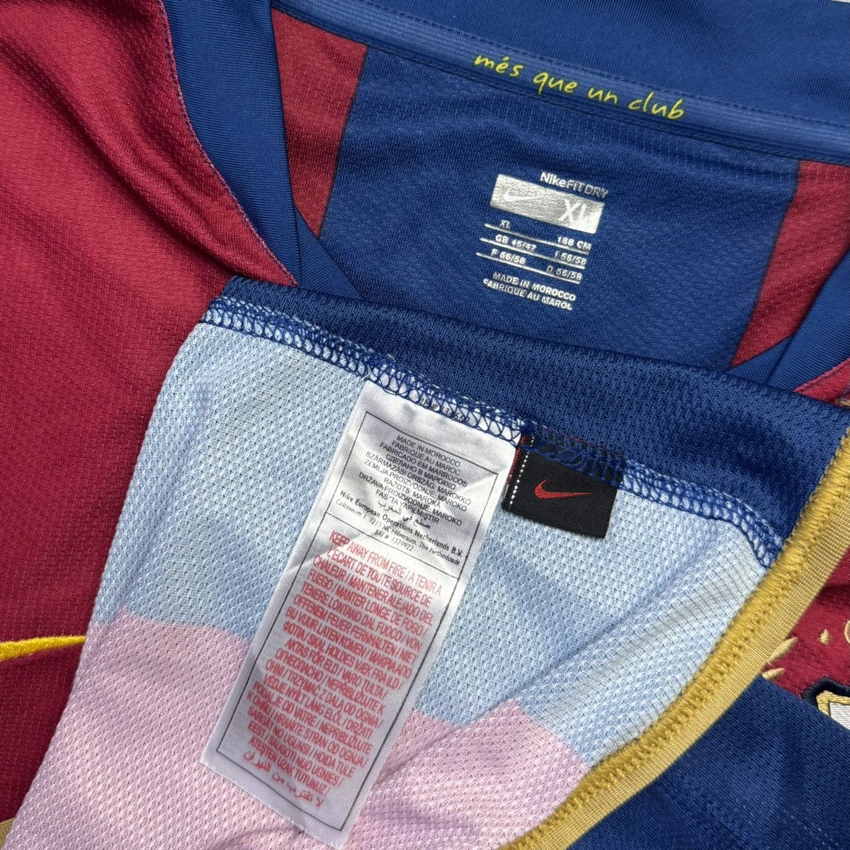 Nike Nike Barcelona 2007/08 Home Football Soccer Jersey Size XL Size US XL / EU 56 / 4 - 13 Thumbnail
