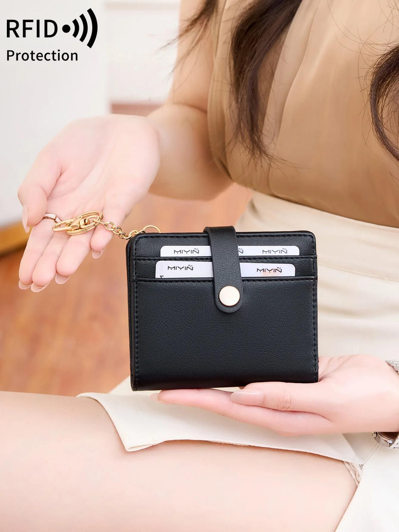 Other Minimalist RFID Womens Wallet Card Holder Purse Size ONE SIZE - 3 Thumbnail