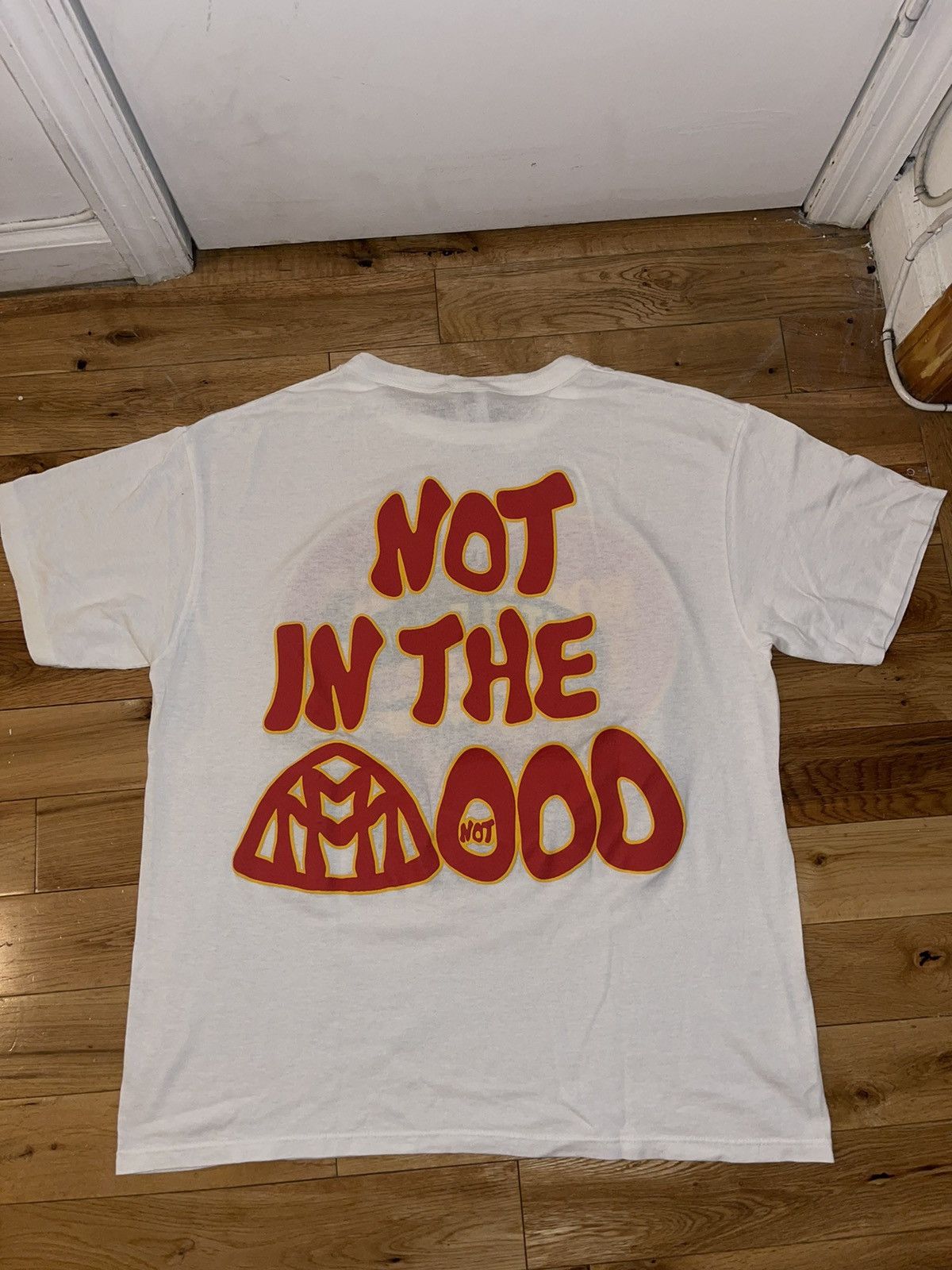 image of Mood Swings Vintage Shirt in White, Men's (Size XL)