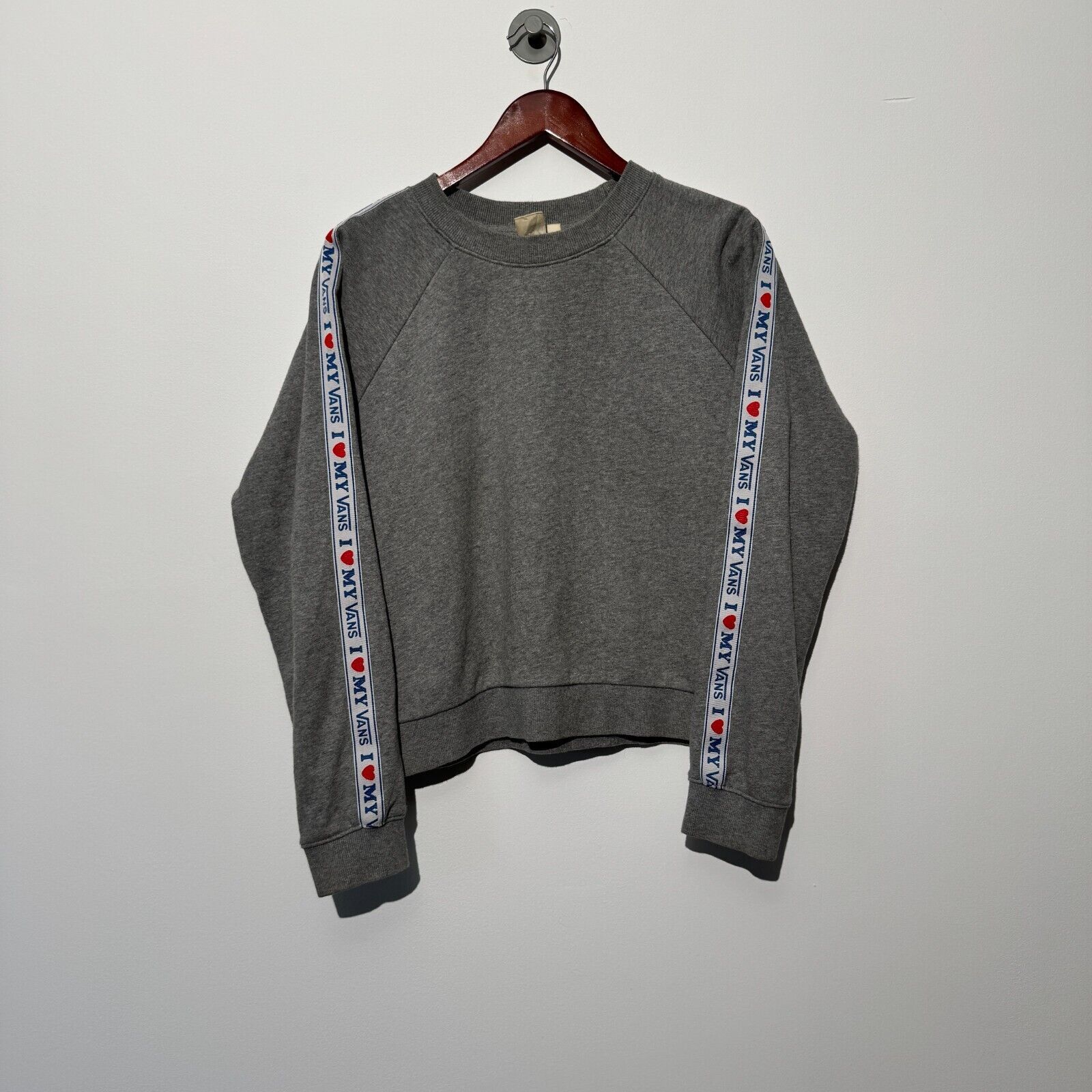 Vans Vintage Vans Gray Cotton Sweatshirt Size M Regular Fit Size US M / EU 48-50 / 2 - 1 Thumbnail
