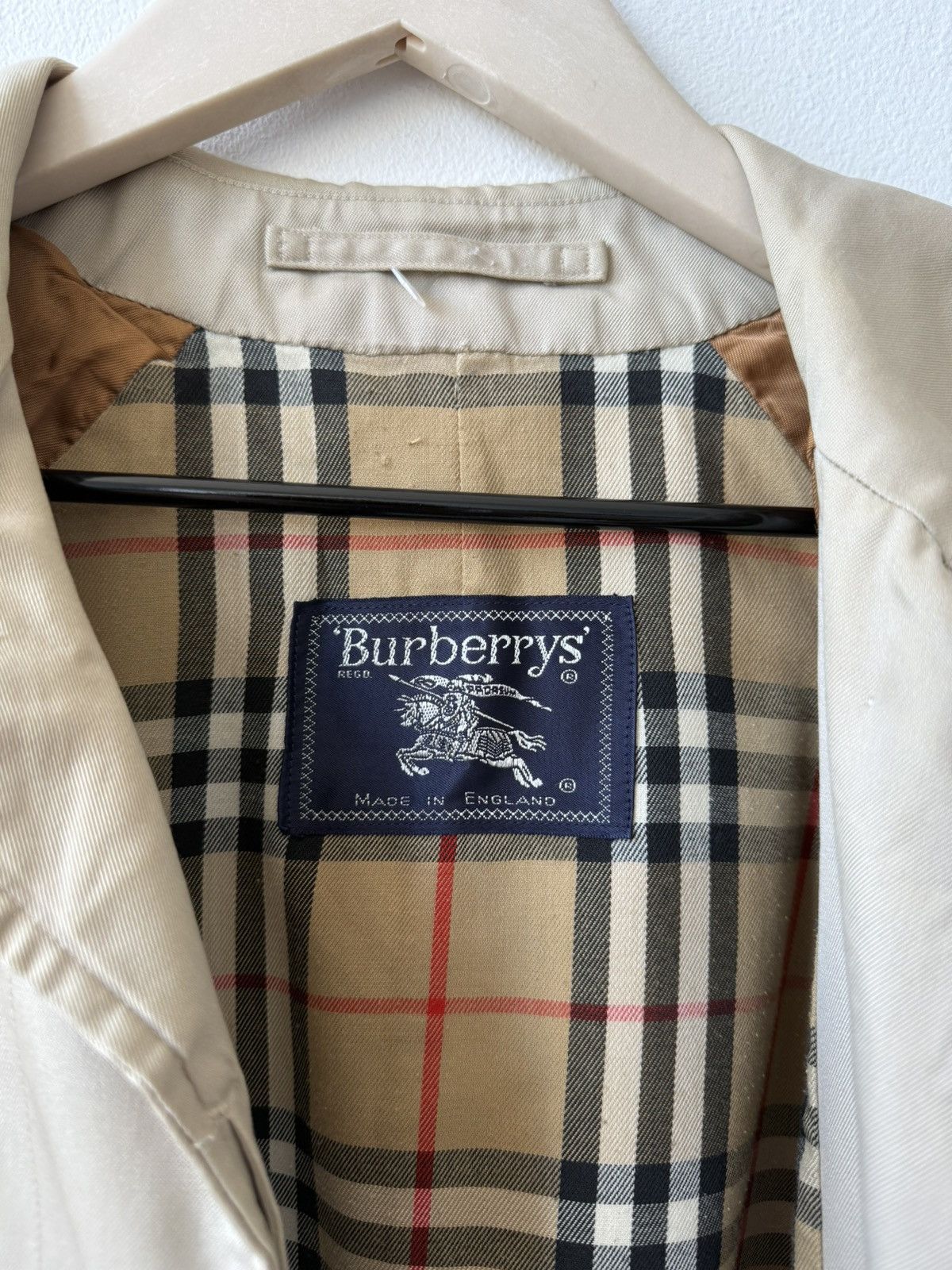 Burberry Burberry Vintage Beige Trench Coat Size XL / US 12-14 / IT 48-50 - 16 Thumbnail