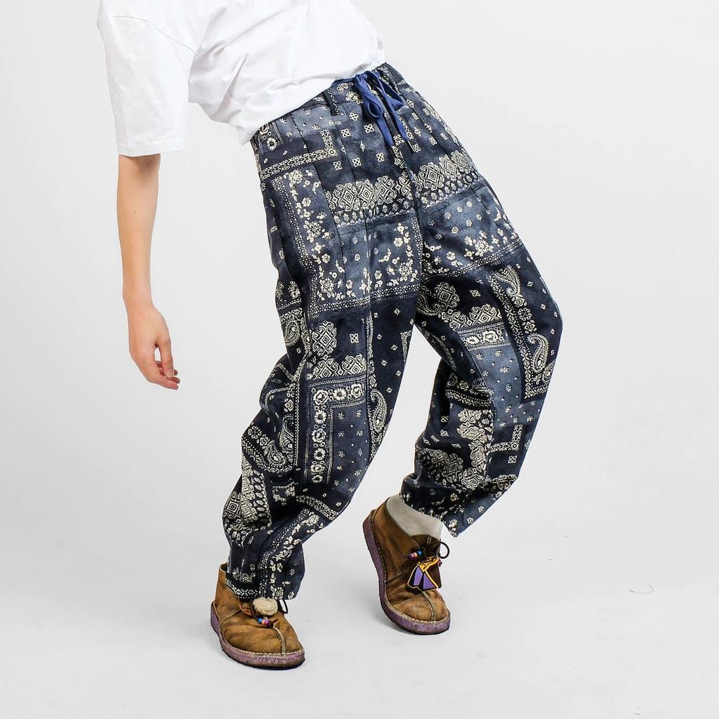 Designer × Japan Blue Bandana Rupture Sable Black Size US 33 - 2 Thumbnail
