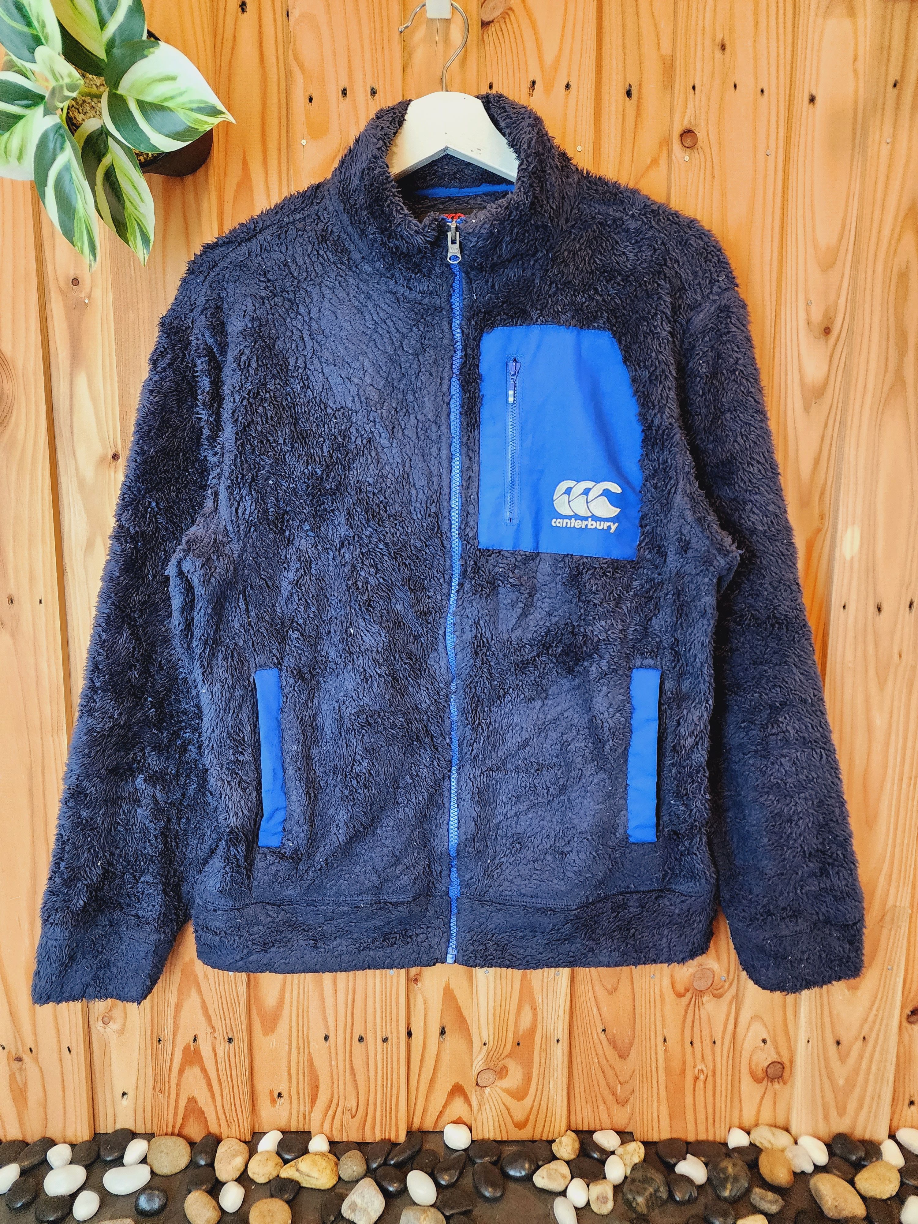 CANTERBURY OF NEW ZEALAND X VINTAGE CANTERBURY RETRO CLASSIC FLEECE JACKET
