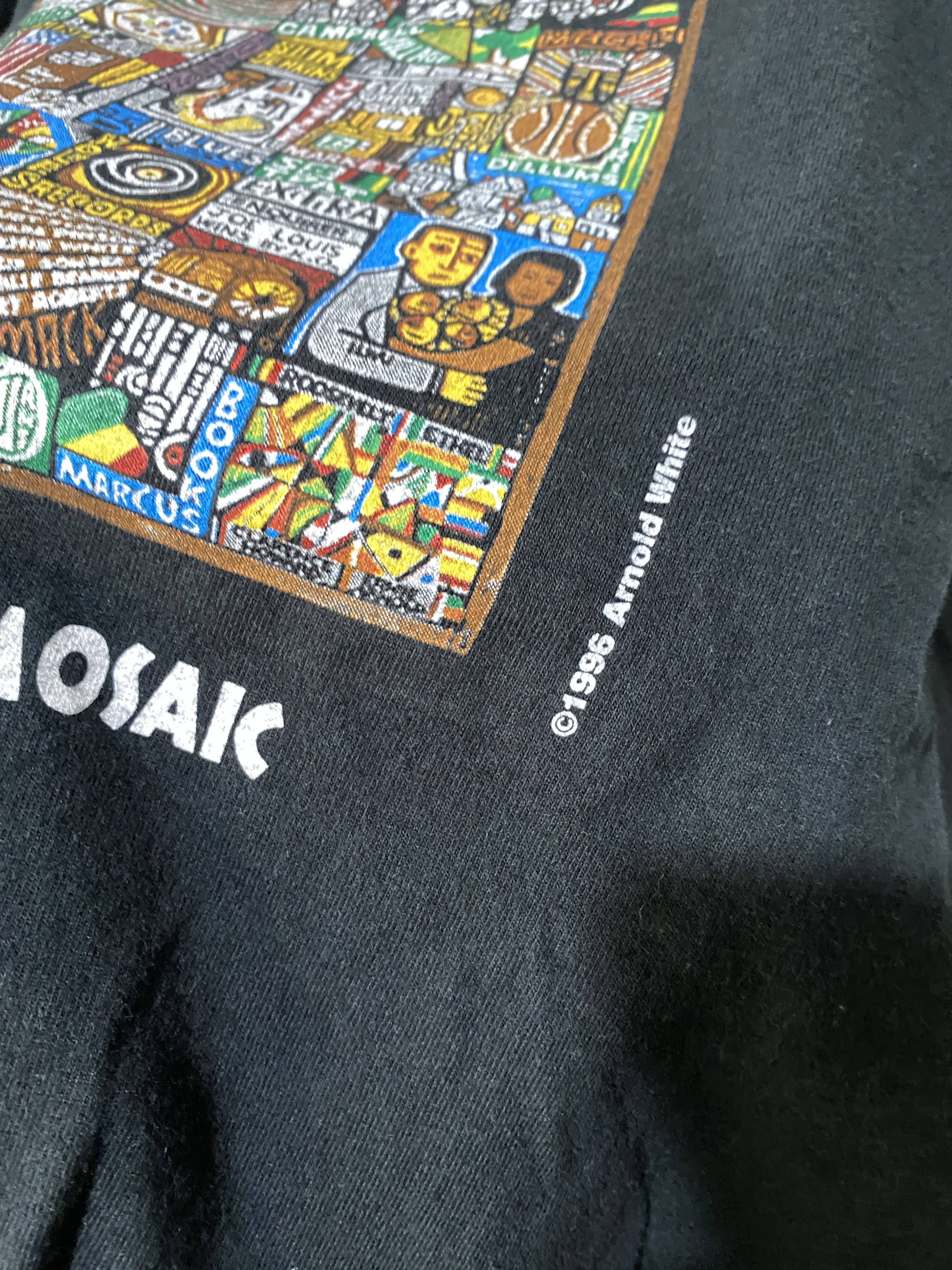 Vintage Vintage 90s Oaktown Mosaic Shirt Size US L / EU 52-54 / 3 - 3 Thumbnail