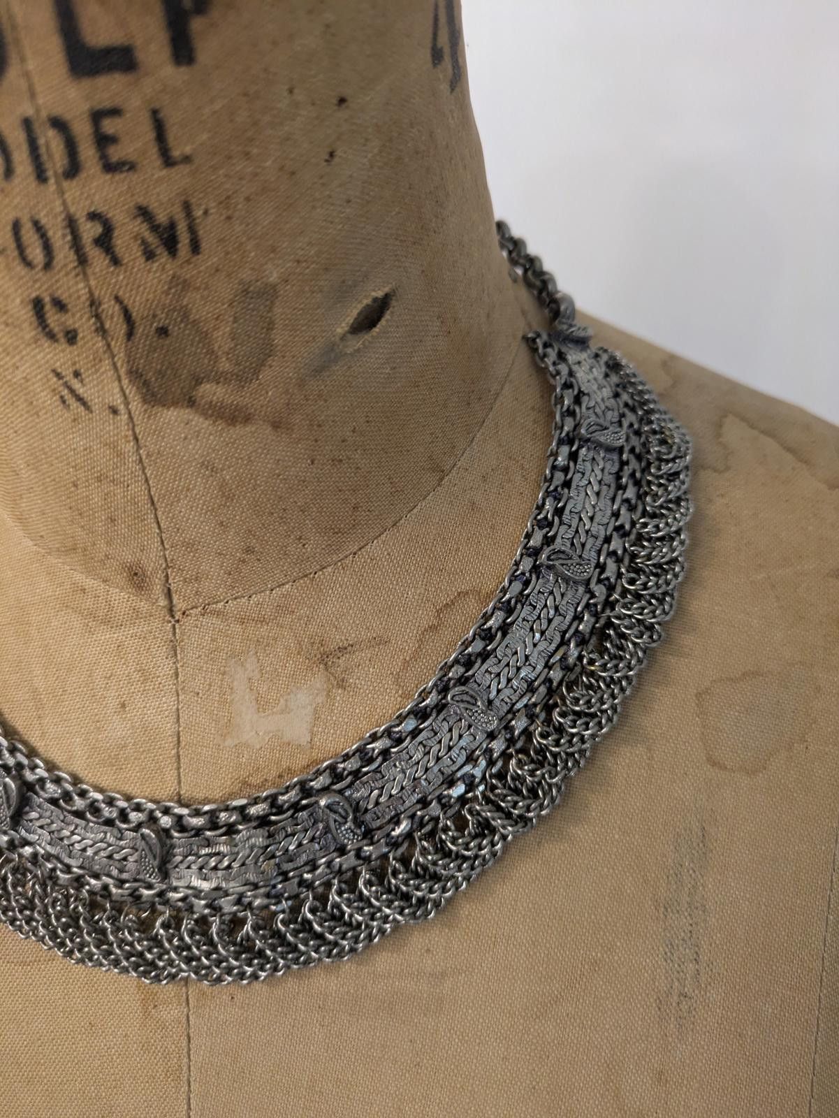 Other 2010's rare south asian chainmail choker necklace Size ONE SIZE - 7 Thumbnail