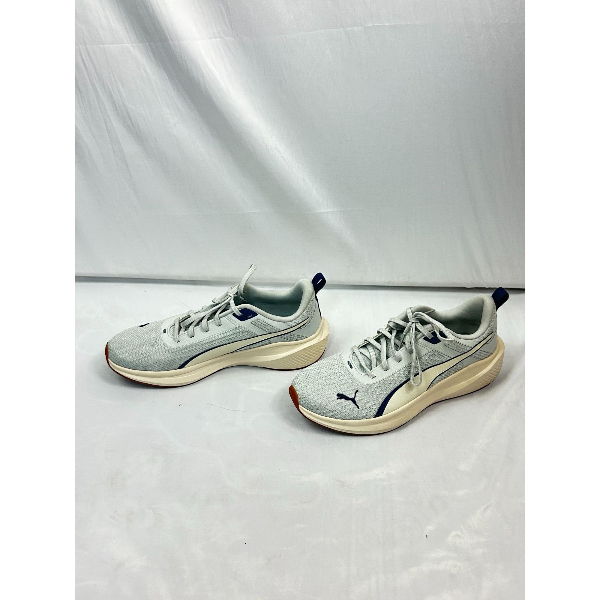Puma Puma Running Sneakers Men’s Size 9.5White Blue Mesh Athletic Size US 9.5 / EU 42-43 - 5 Thumbnail