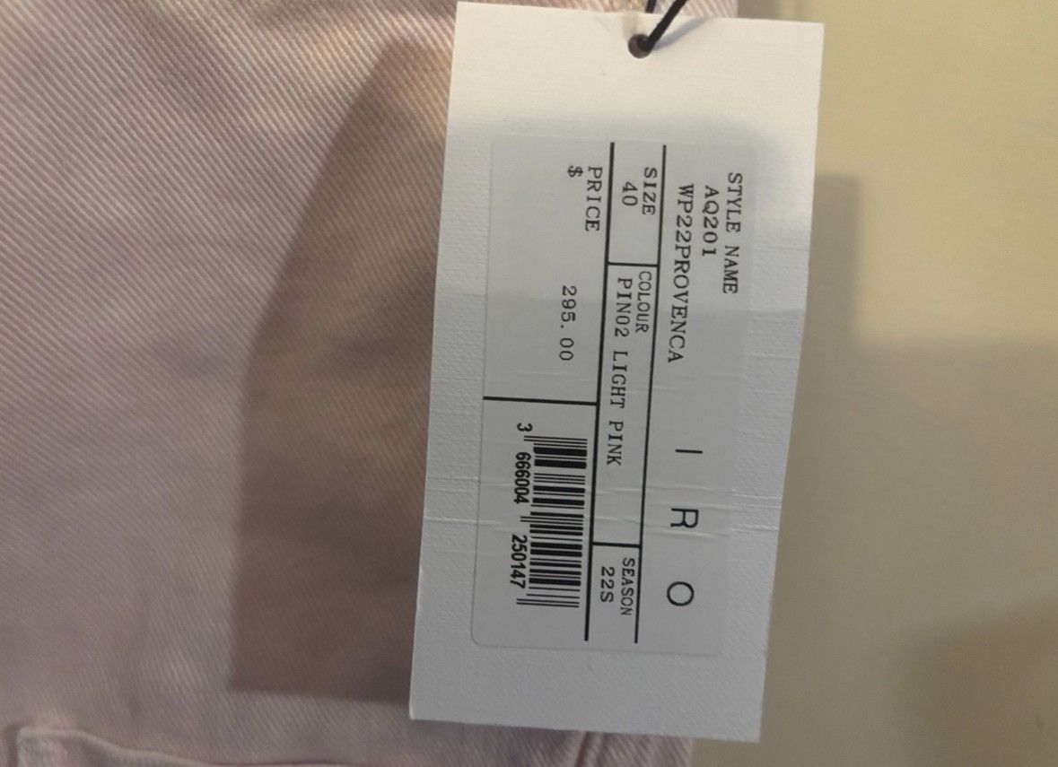 Iro NWT Iro pink jeans Size 31" - 3 Thumbnail