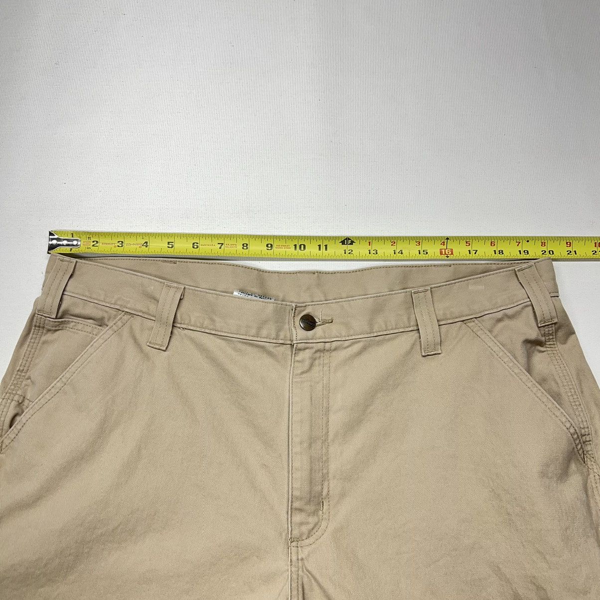 Carhartt × Vintage Carhartt Shorts Beige Relaxed Fit Carpenter Workwear Tan Y2K Size US 40 / EU 56 - 22 Thumbnail