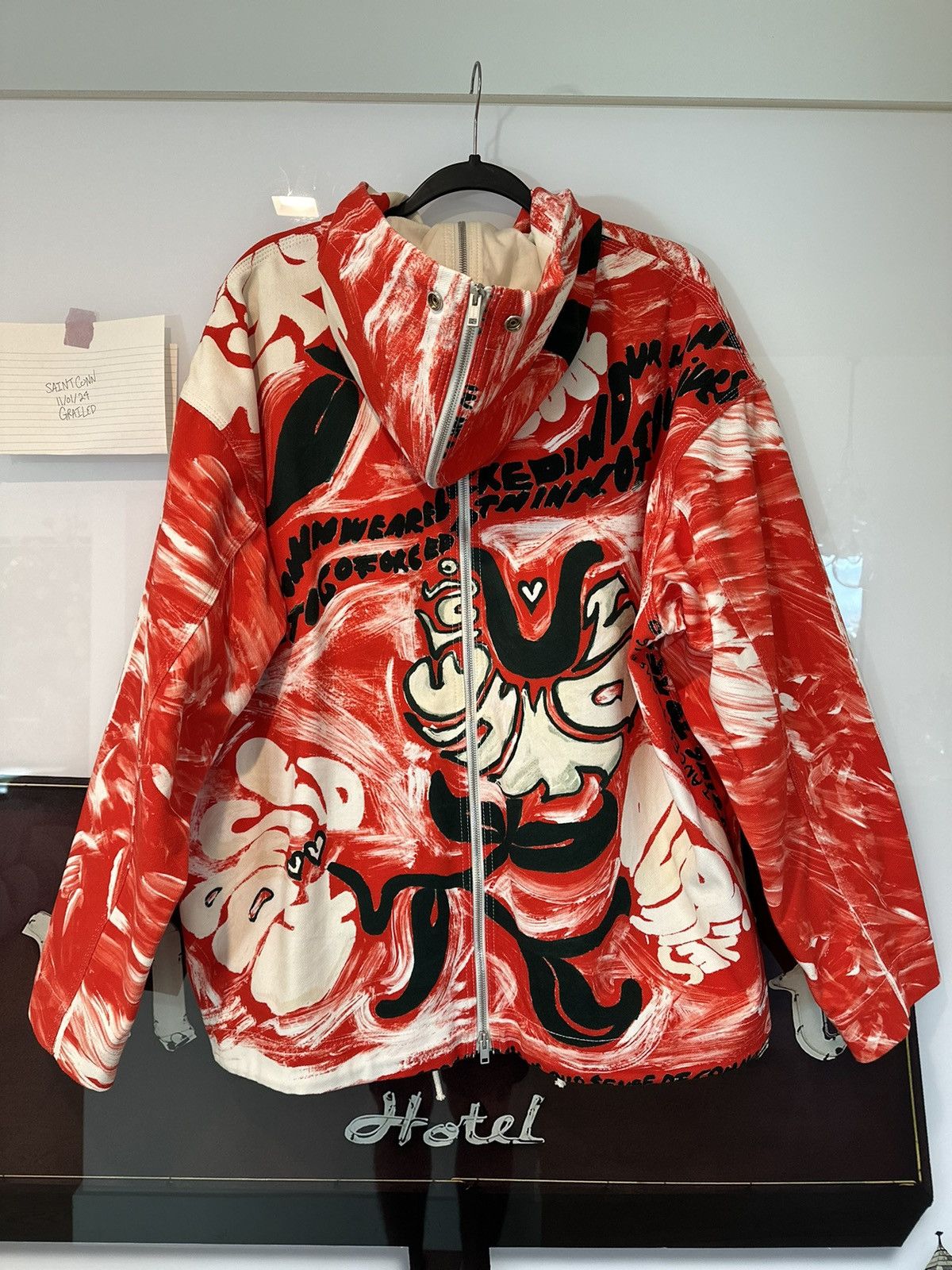 Marni Painted Floral Oversized Jacket Runway Rare Size US S / EU 44-46 / 1 - 7 Thumbnail