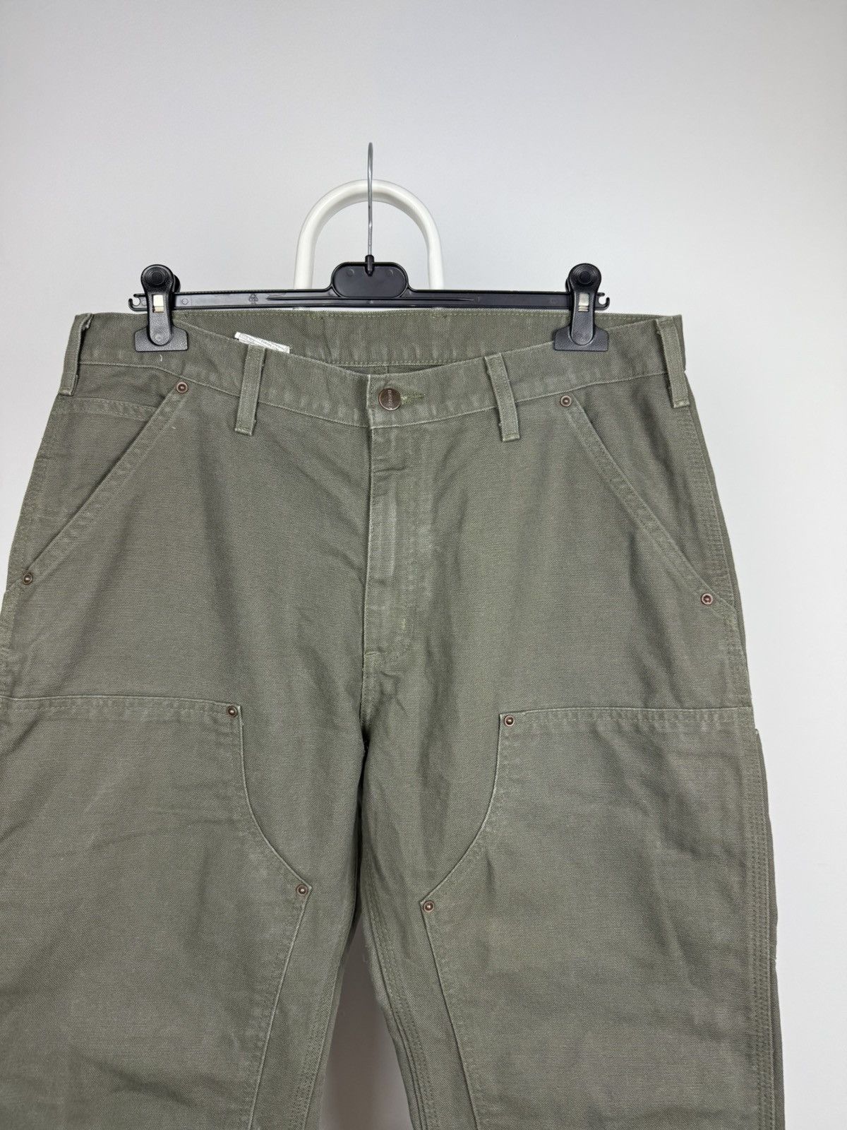 Carhartt × Vintage Distressed Carhartt Double Knee denim Size US 36 / EU 52 - 2 Thumbnail