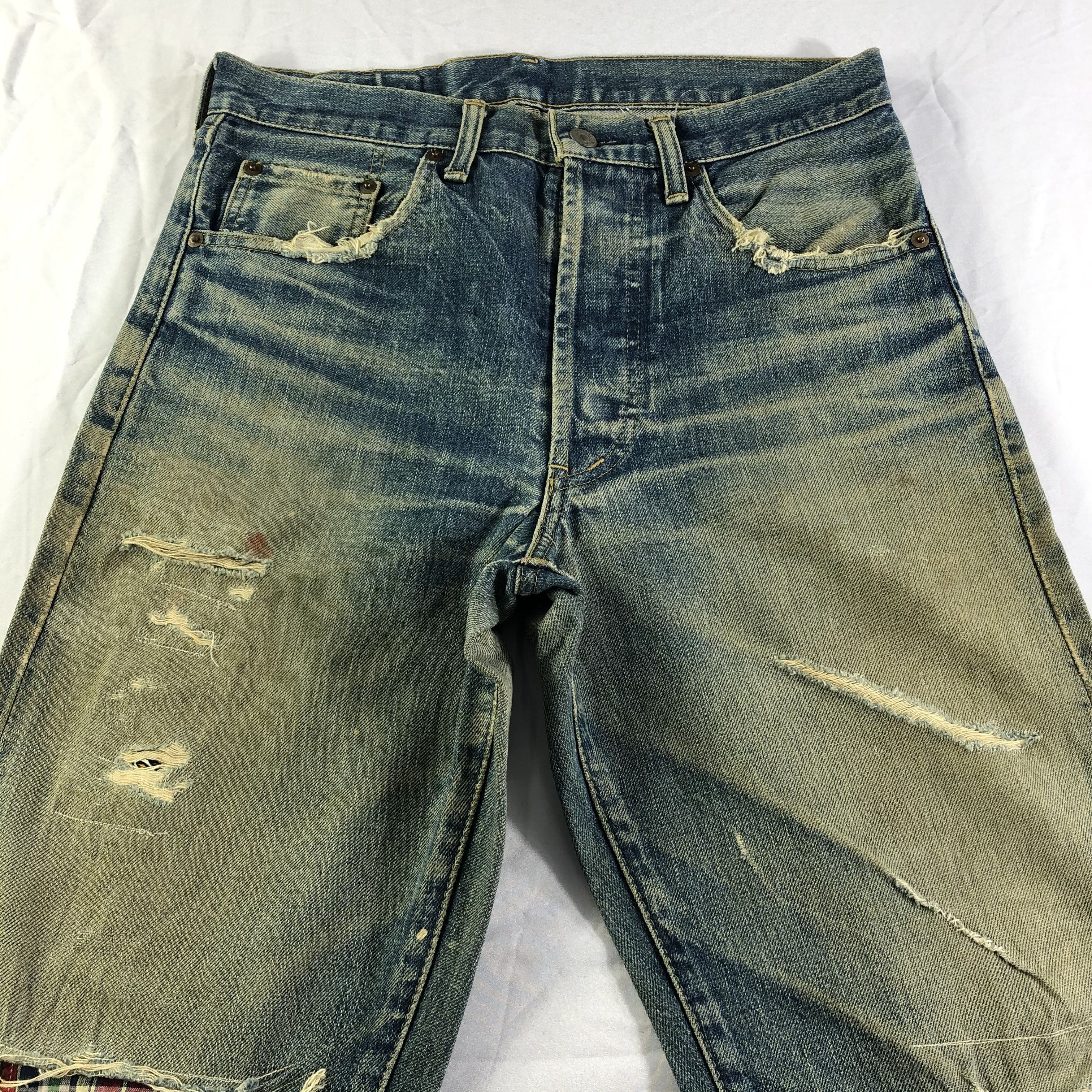 Levi's × Vintage Vintage 90s Levis 503B Redline Jeans-JM3703 Size US 31 - 3 Thumbnail