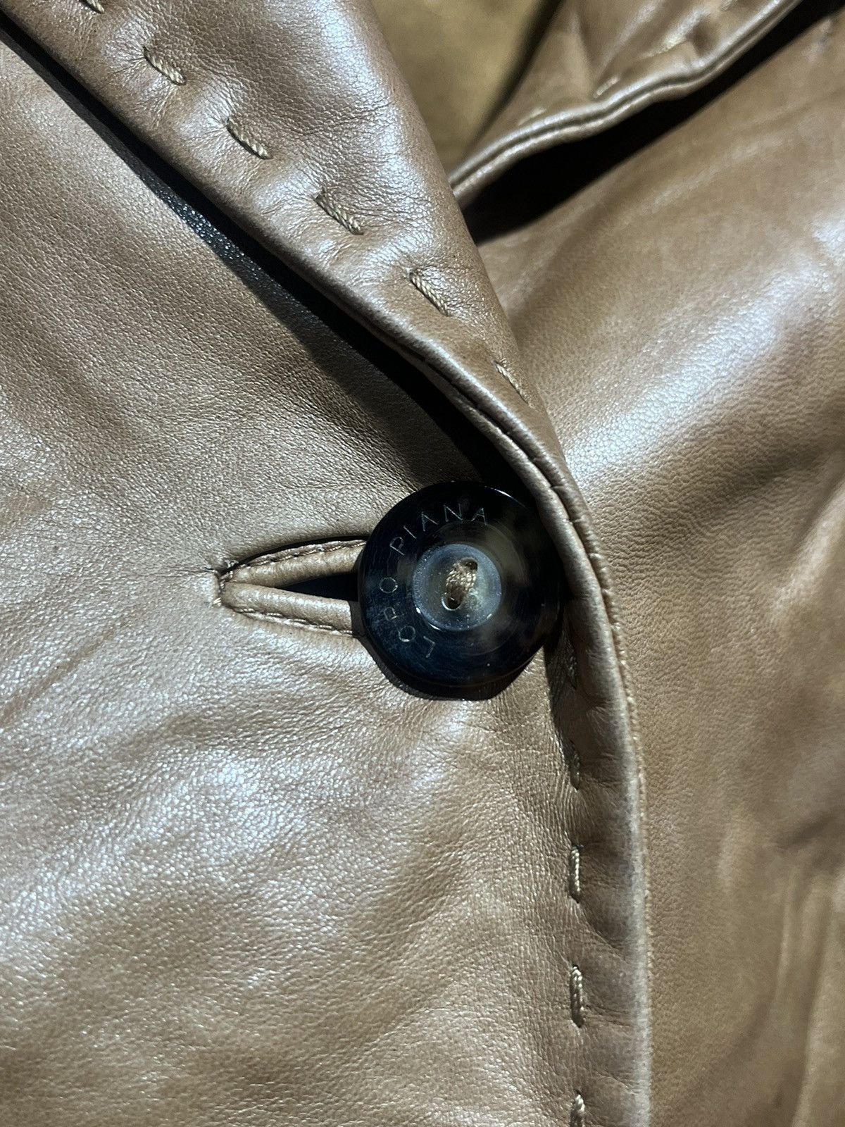 Loro Piana Vintage Loro Piana leather jacket Size M / US 6-8 / IT 42-44 - 5 Thumbnail