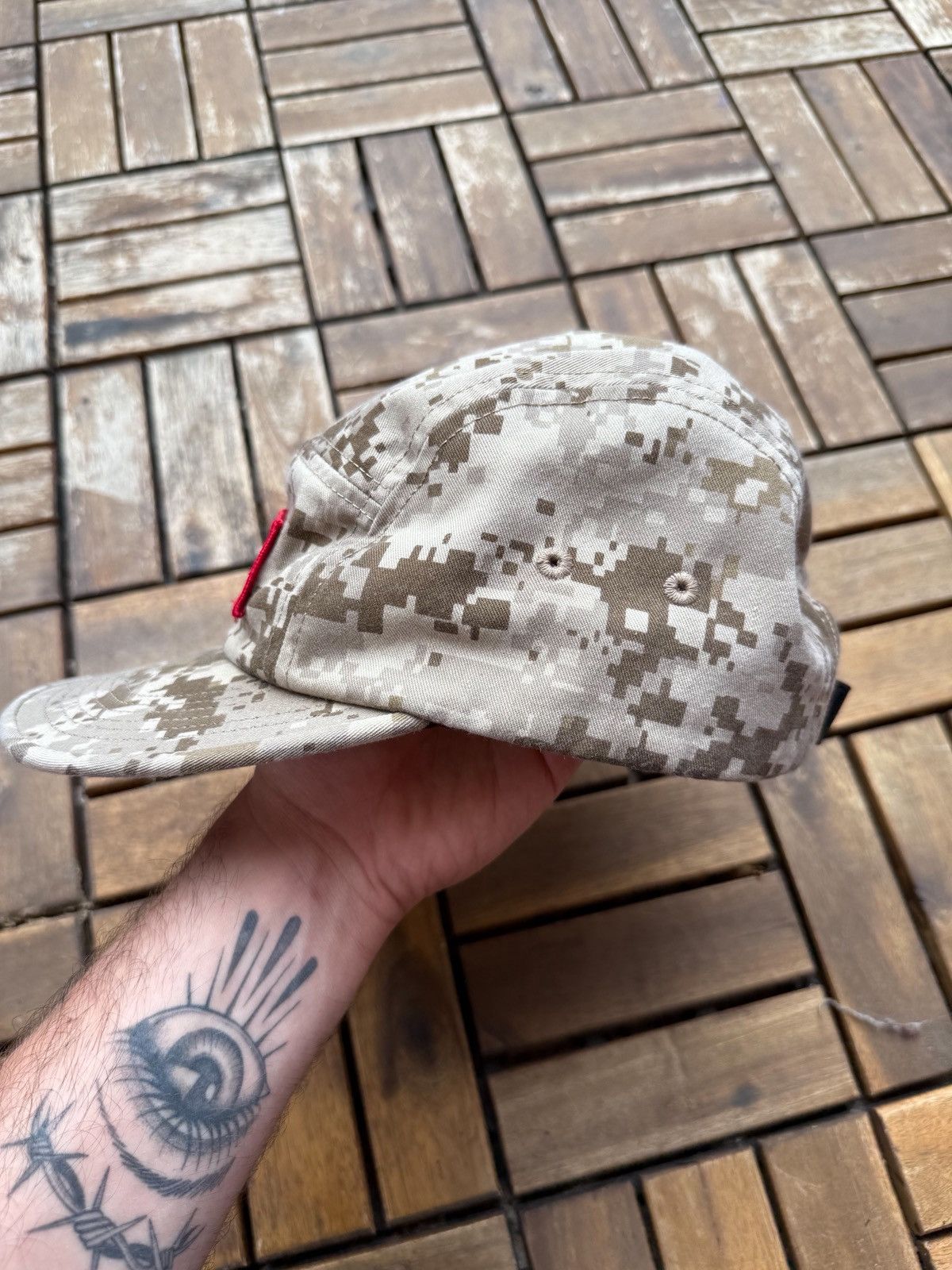 Supreme Supreme NYCO Twill Camp Cap - Digi Camo Tan (SS17) Size ONE SIZE - 3 Thumbnail