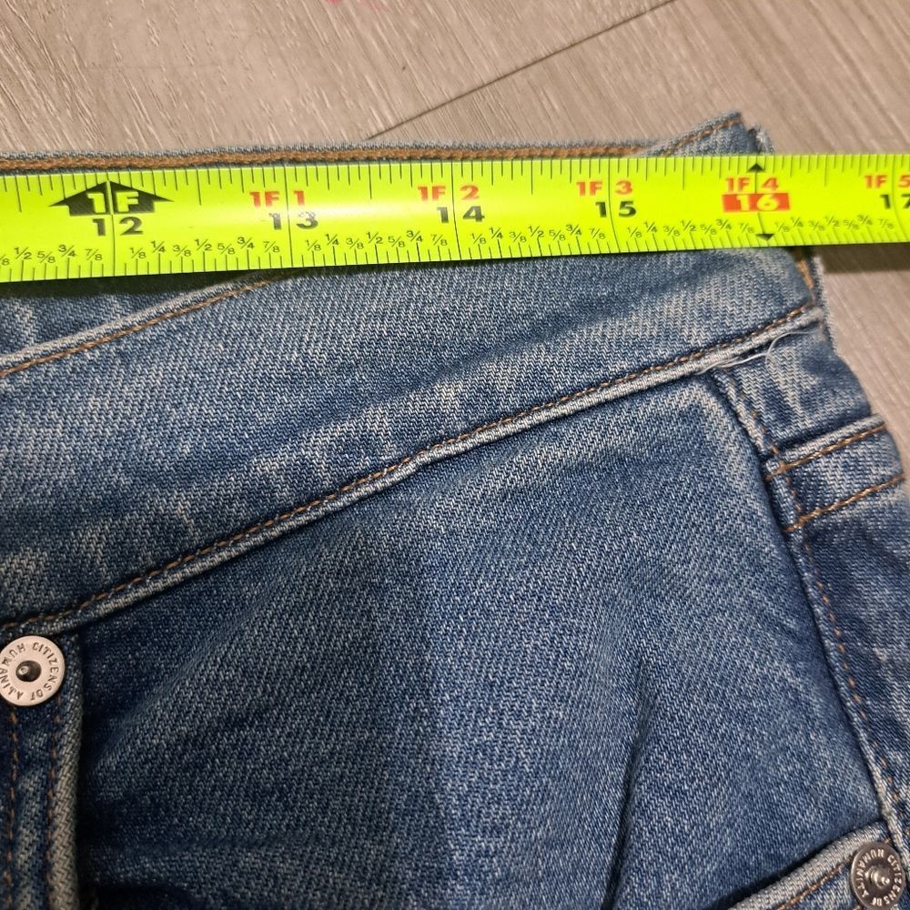 Citizens Of Humanity Citizen Of Humanity Loli Mid Rise Baggy Wide-Leg Boho Jeans Size 29" - 8 Thumbnail