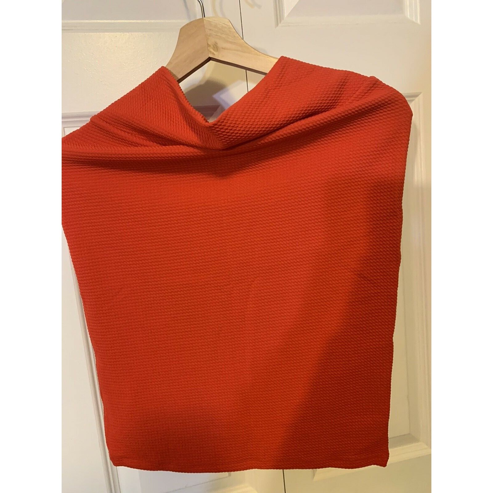 Other NEW Lularoe Women’s Sz XS Cassie Red Textured Skirt Size 25" / US 0 / IT 36 - 4 Thumbnail