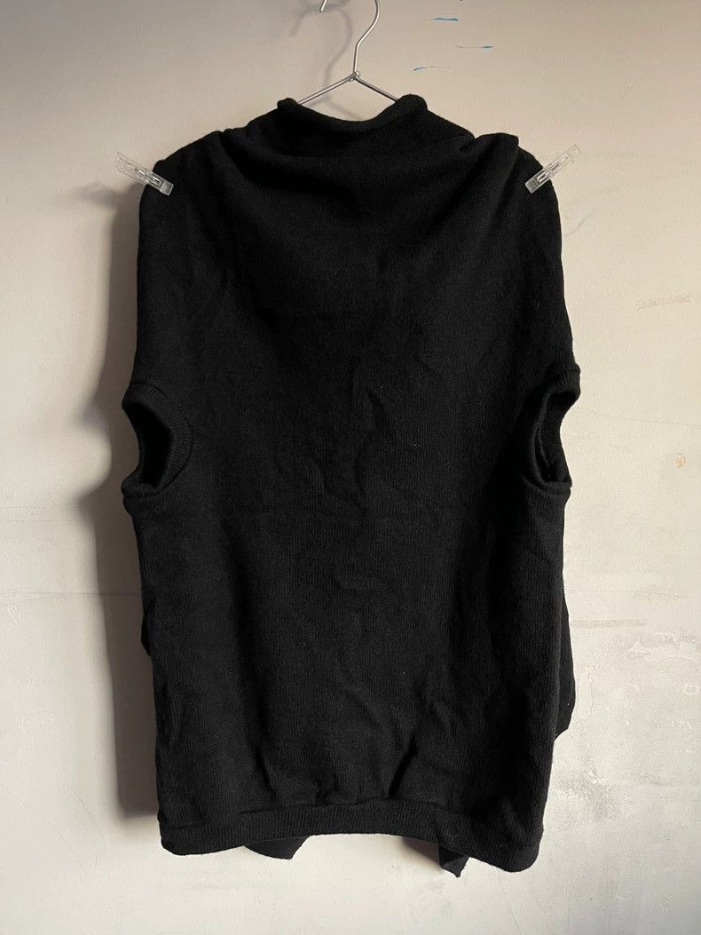 Y's Y's Black Wool Vest Size US L / EU 52-54 / 3 - 6 Thumbnail