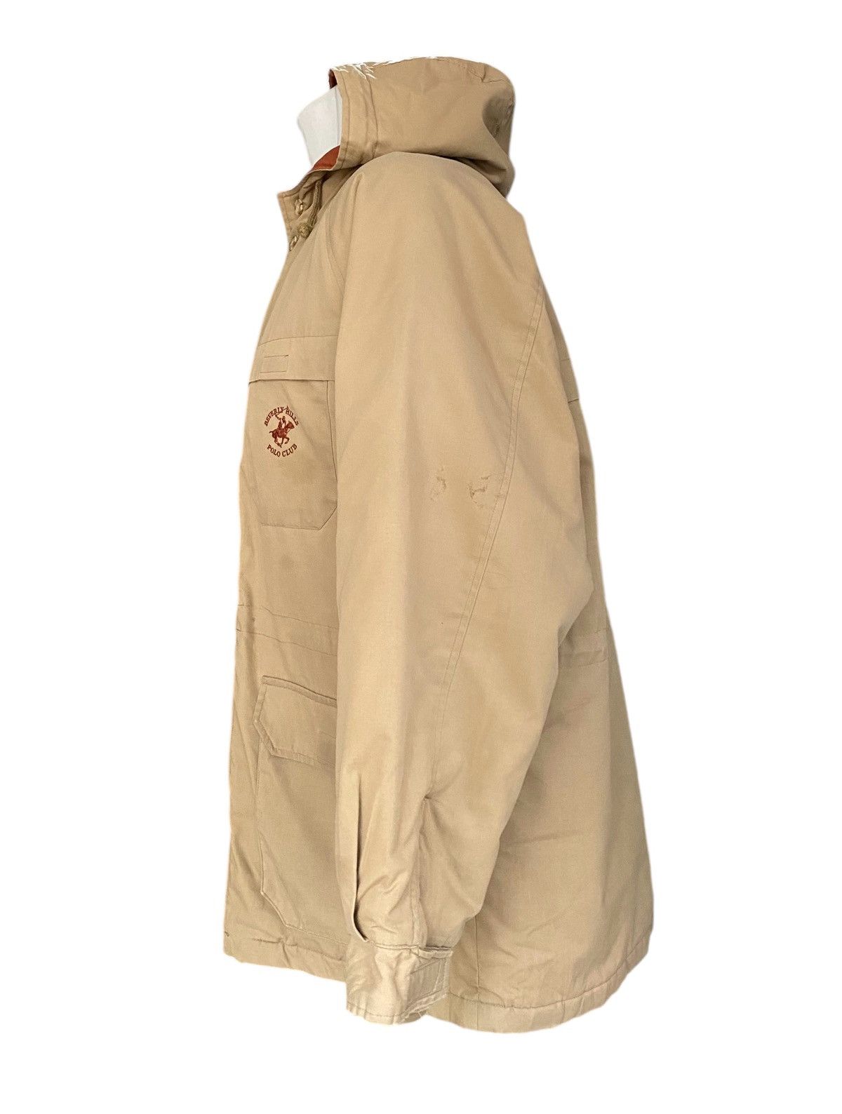 Beverly Hills Polo Club × Vintage Vintage 90s BEVERLY HILLS POLO CLUB Zipper Jacket Hoodie Size US L / EU 52-54 / 3 - 5 Thumbnail