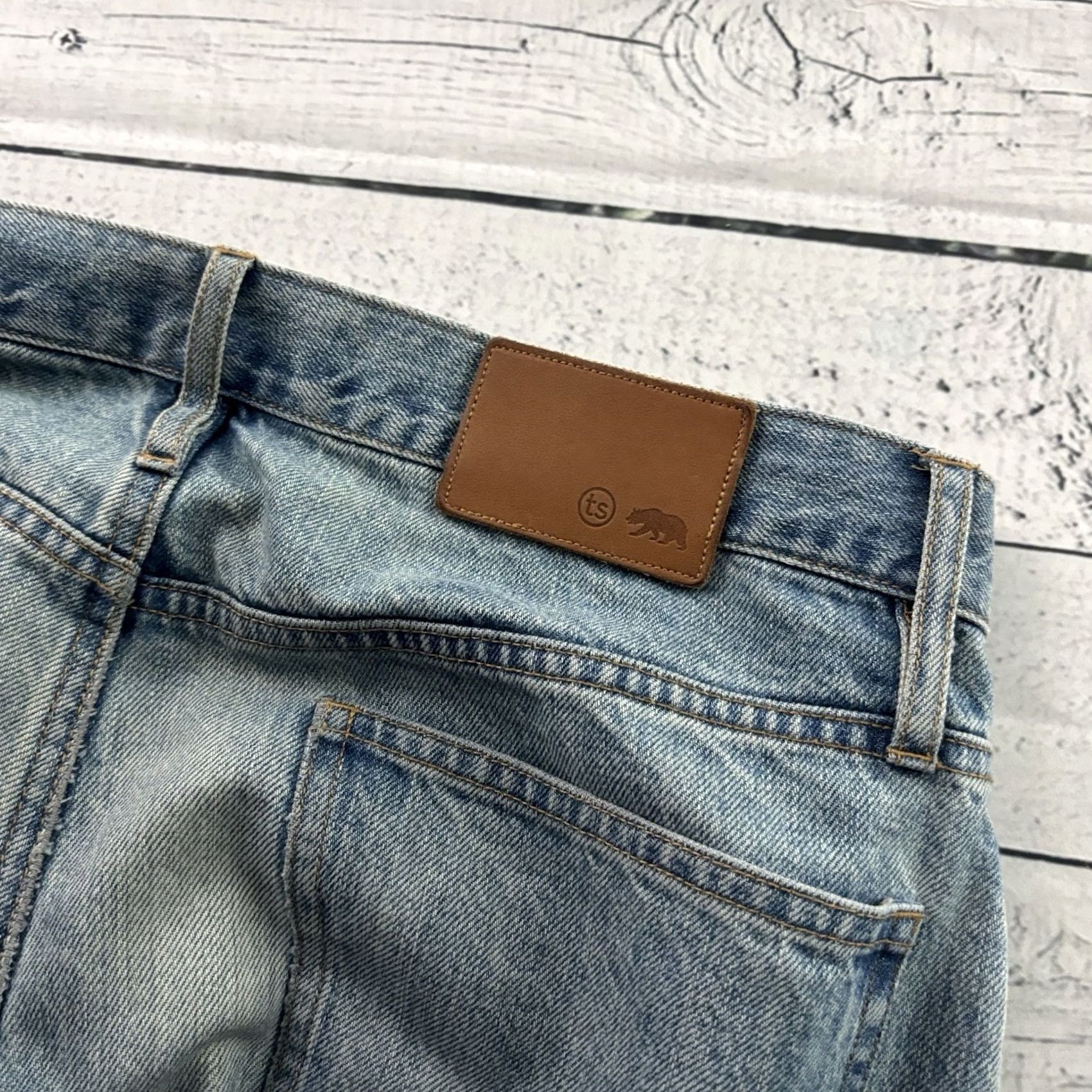 Taylor Stitch Taylor Stitch Slim Jeans Men's 31 x 33 Light Blue Denim Slim Jeans Mens 31 33 Blue Slim Fits Indicate 90s? Size US 31 - 7 Thumbnail