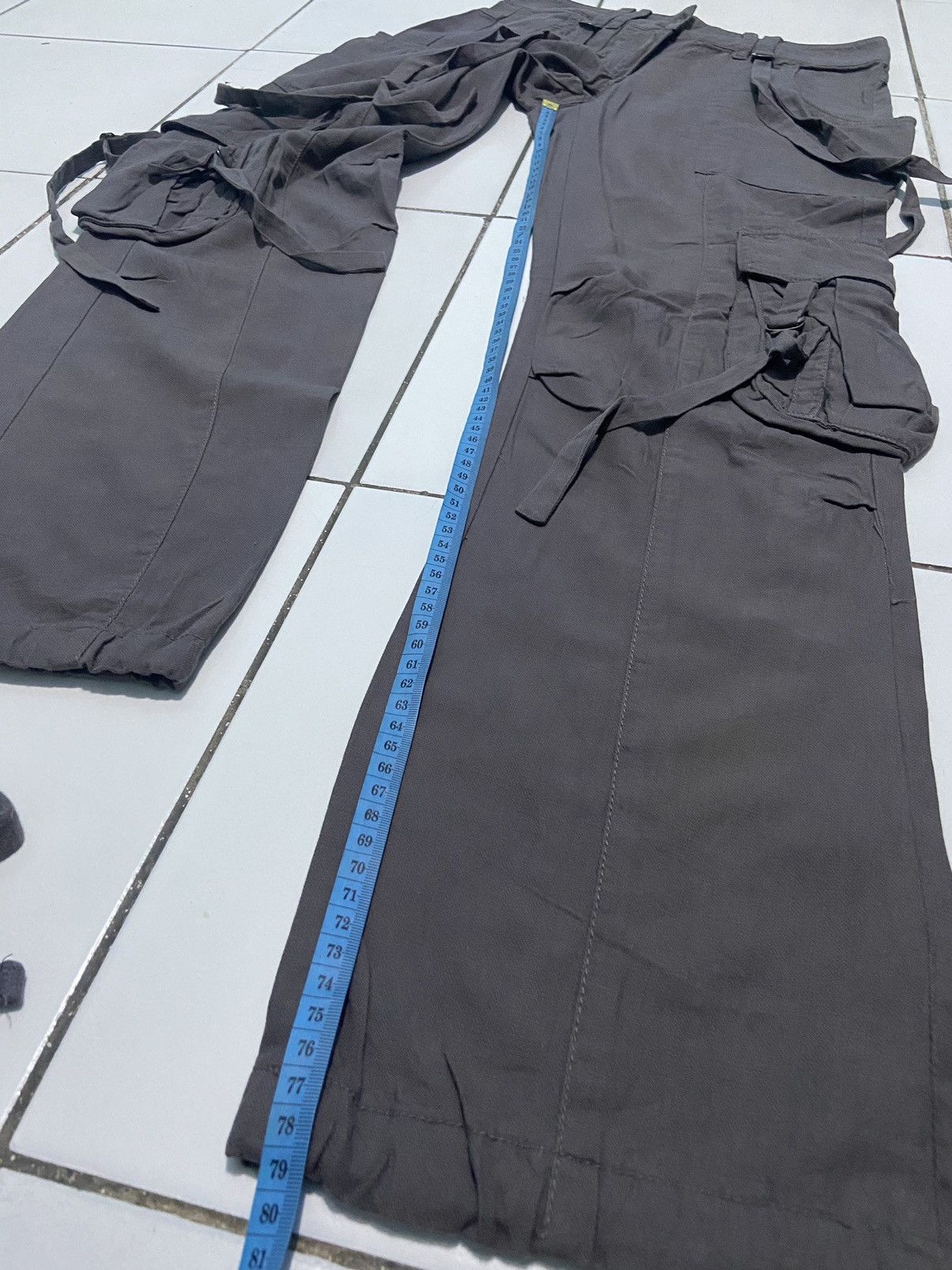 Japanese Brand × Seditionaries Comdes Combine Bondage Cargo Pants Size 27" / US 4 / IT 40 - 10 Thumbnail